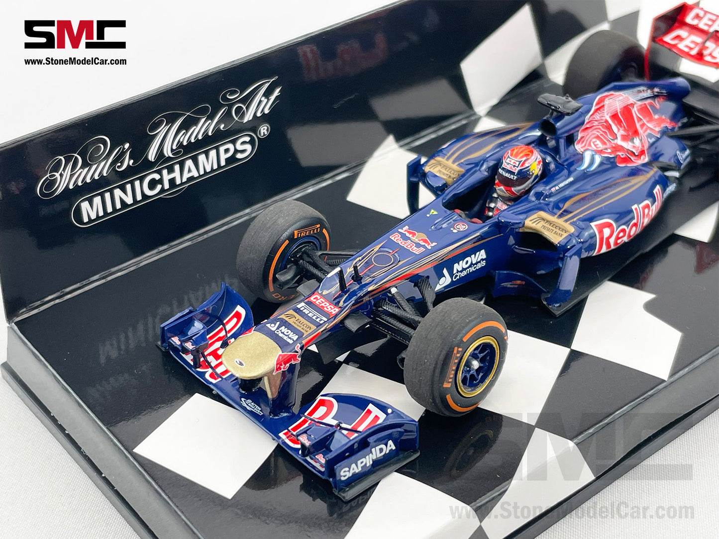 Scuderia Toro Rosso F1 STR7 Max Verstappen 1st F1 Test Adria 2014 1:43 MINICHAMPS