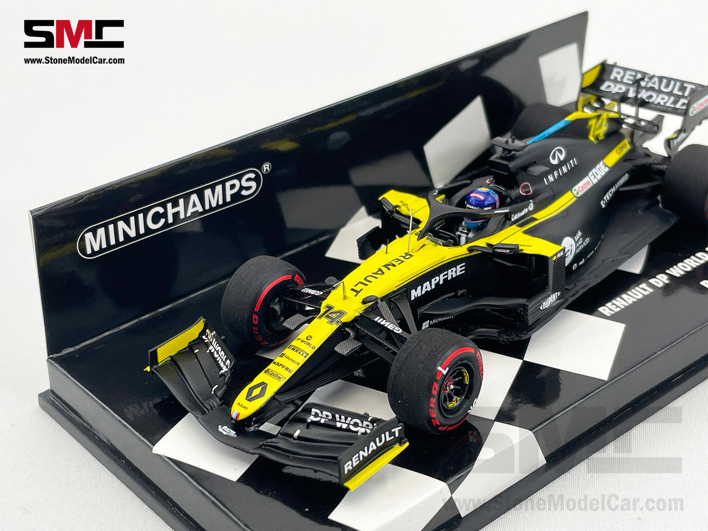 Renault DP World F1 R.S.20 #14 Fernando Alonso Barcelona Test 2020 1:43 MINICHAMPS