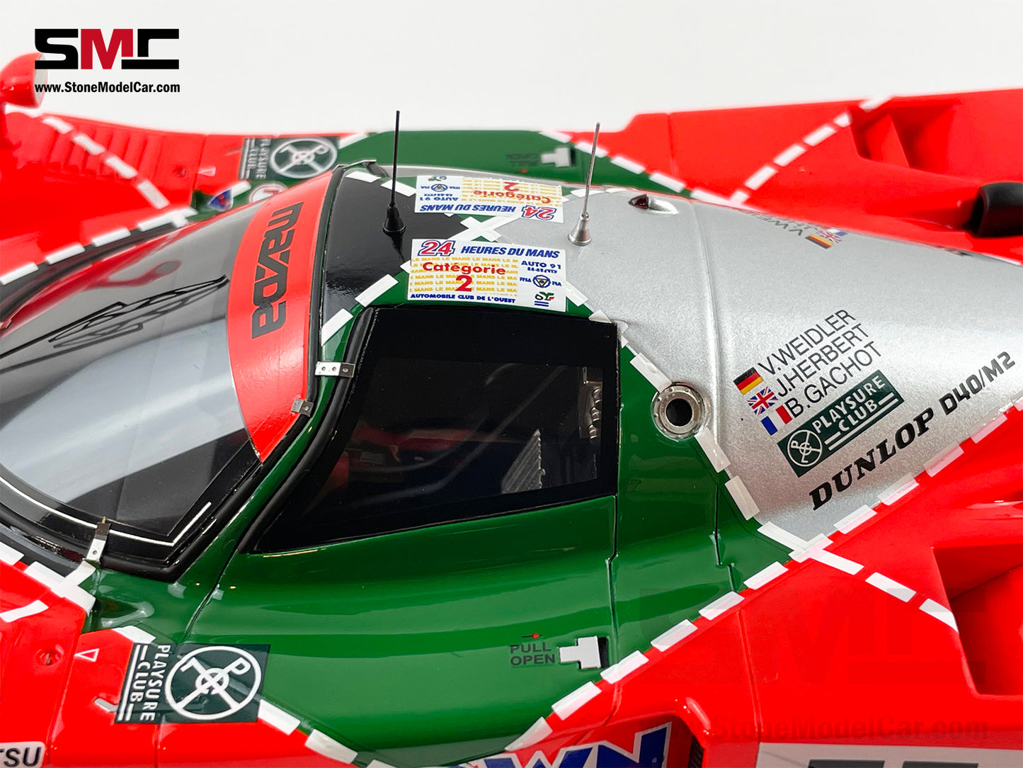 24h Le Mans 1991 Winner Mazda 787B #55 Weidler, Johnny, Gachot 1:18 Spark 18LM91