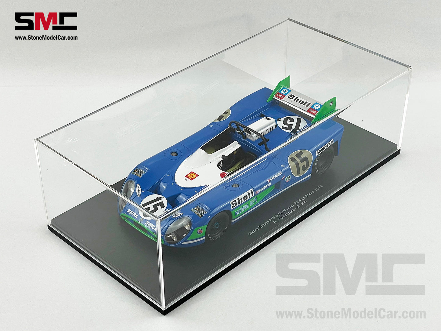 SPARK 1/43 Matra Simca MS670 No.15 1972 Le Mans 24H Winner SPARK 1/43 Matra Simca MS670 No.15 1972 Le Mans 24H Winner