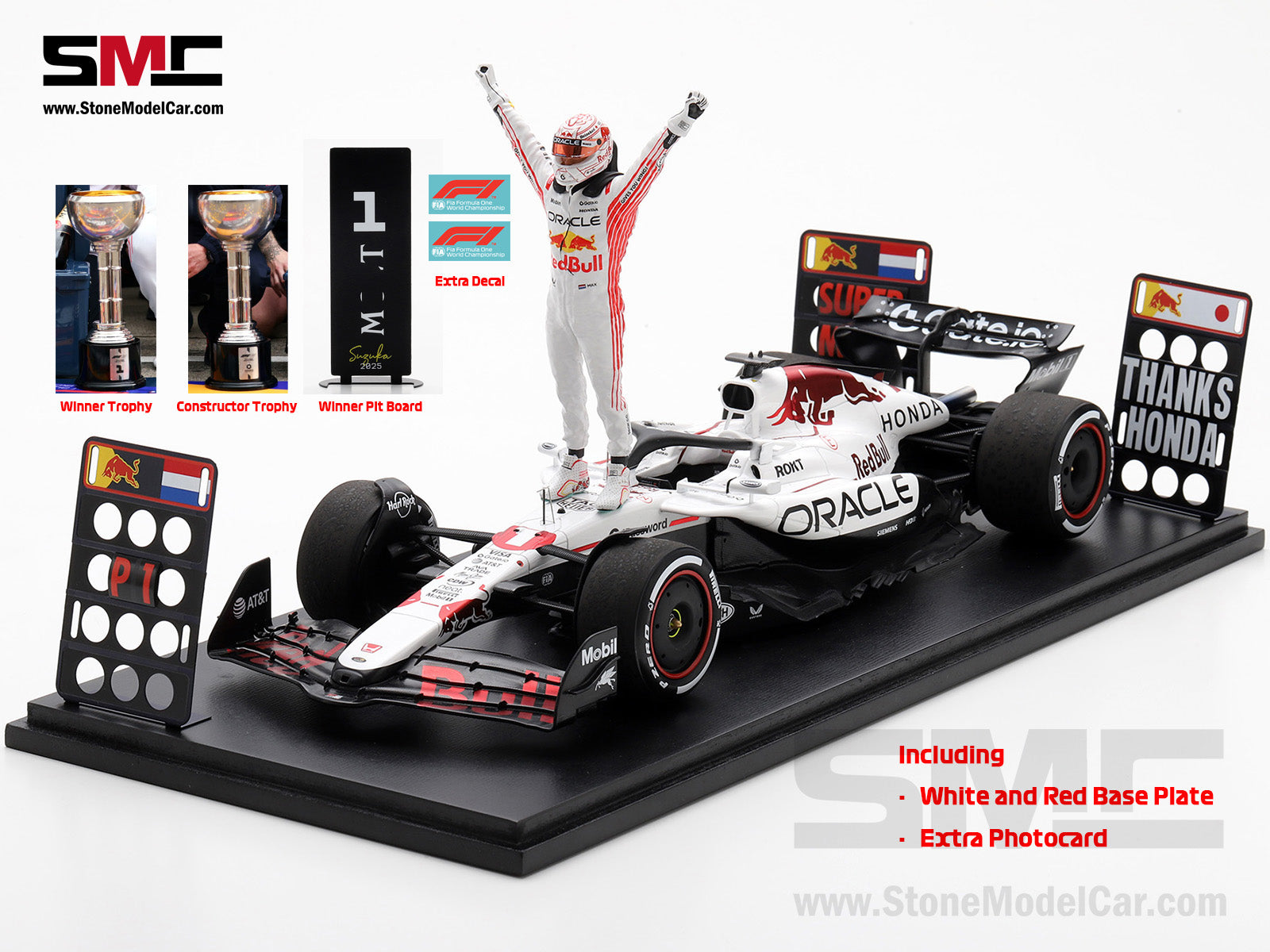 Pre-Order] Red Bull F1 RB21 #1 Max Verstappen Japanese GP Winner