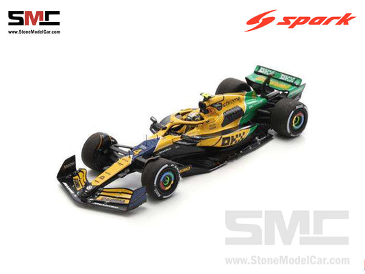 [Pre-Order] McLaren F1 MCL38 #4 Lando Norris 4th Monaco GP 2024 Special Livery 1:43 Spark S9538