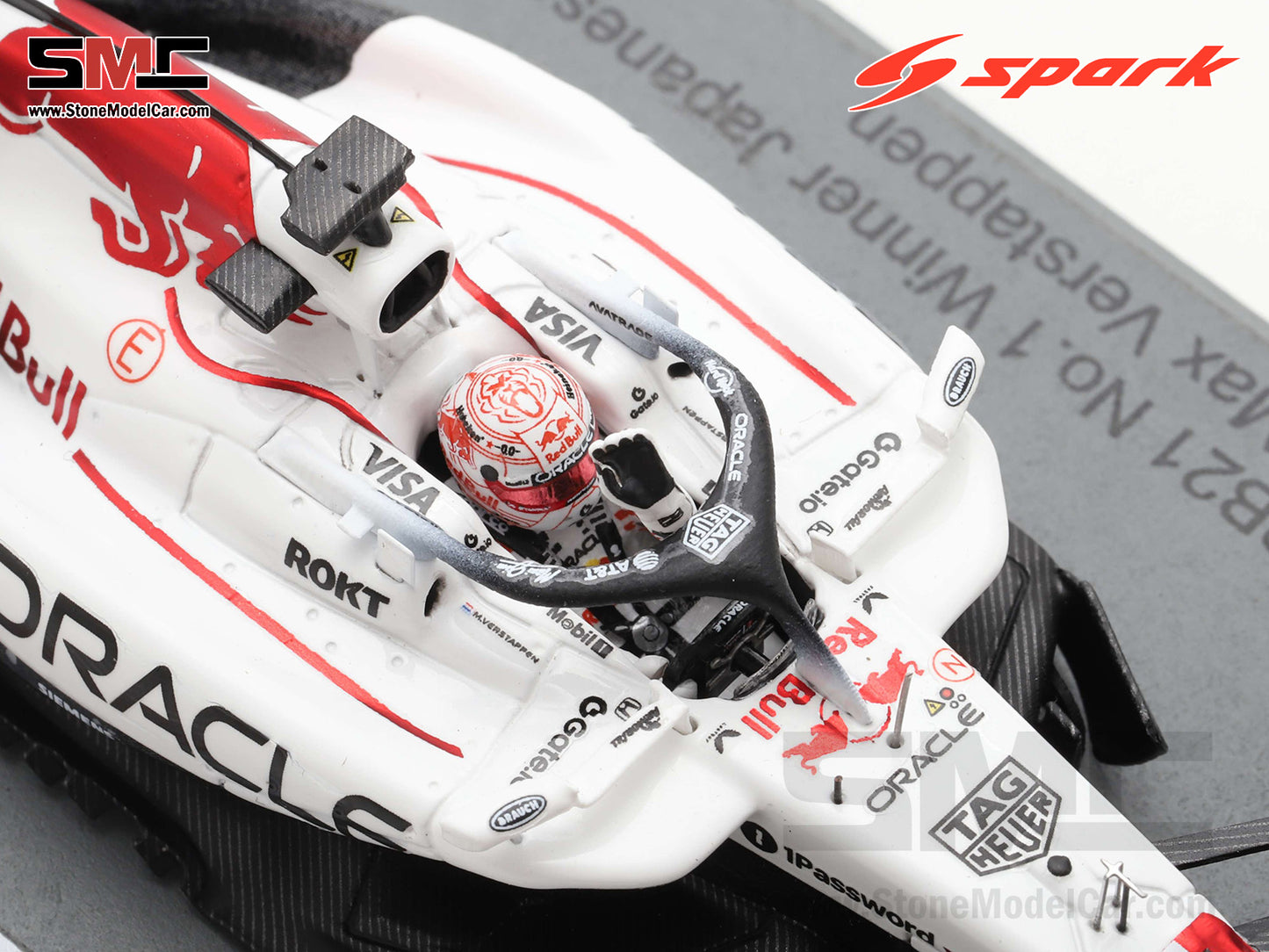 [Pre-Order] Red Bull F1 RB21 #1 Max Verstappen Japanese GP Winner 2025 1:43 Spark S9594
