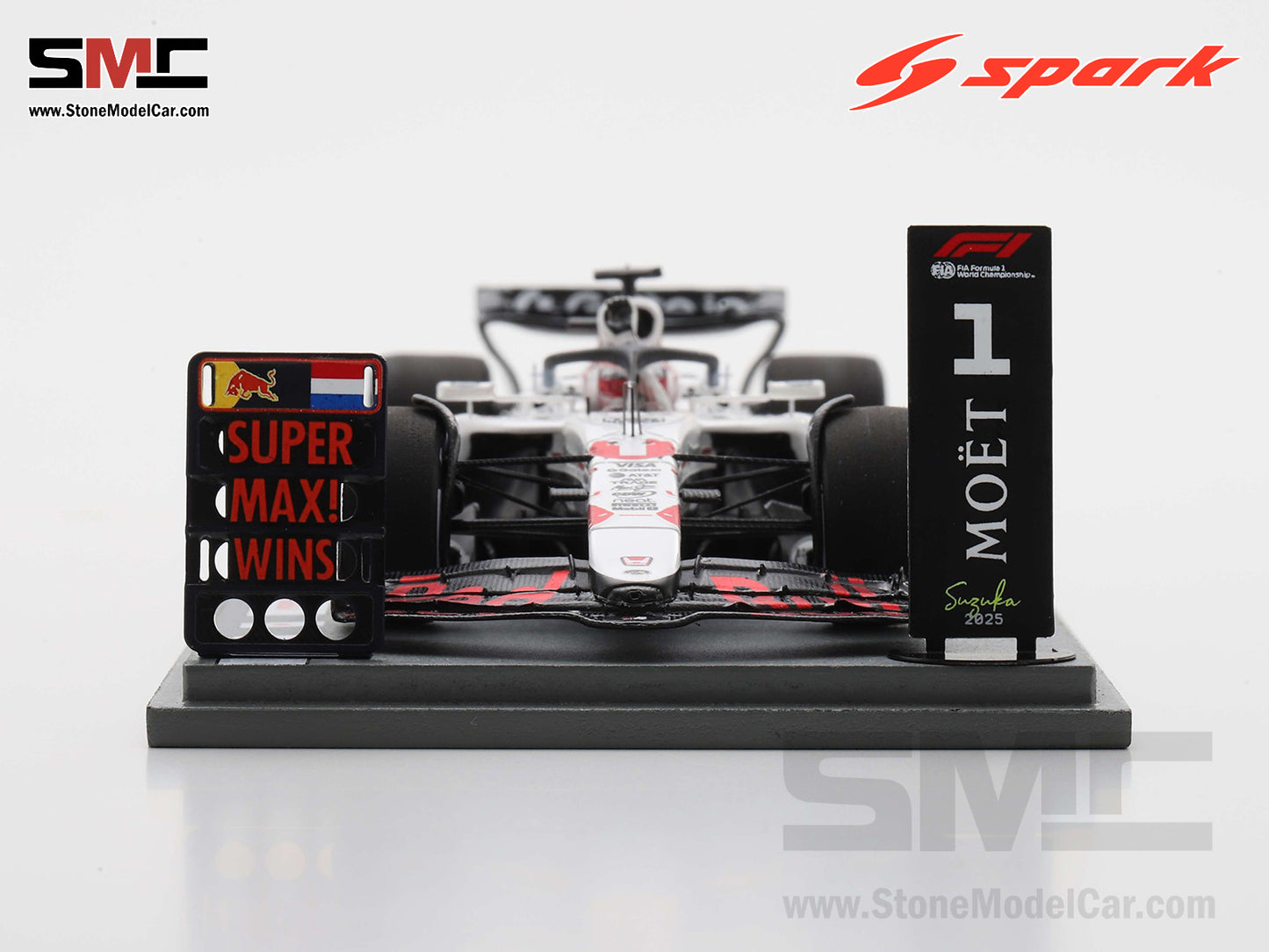 [Pre-Order] Red Bull F1 RB21 #1 Max Verstappen Japanese GP Winner 2025 1:43 Spark S9594