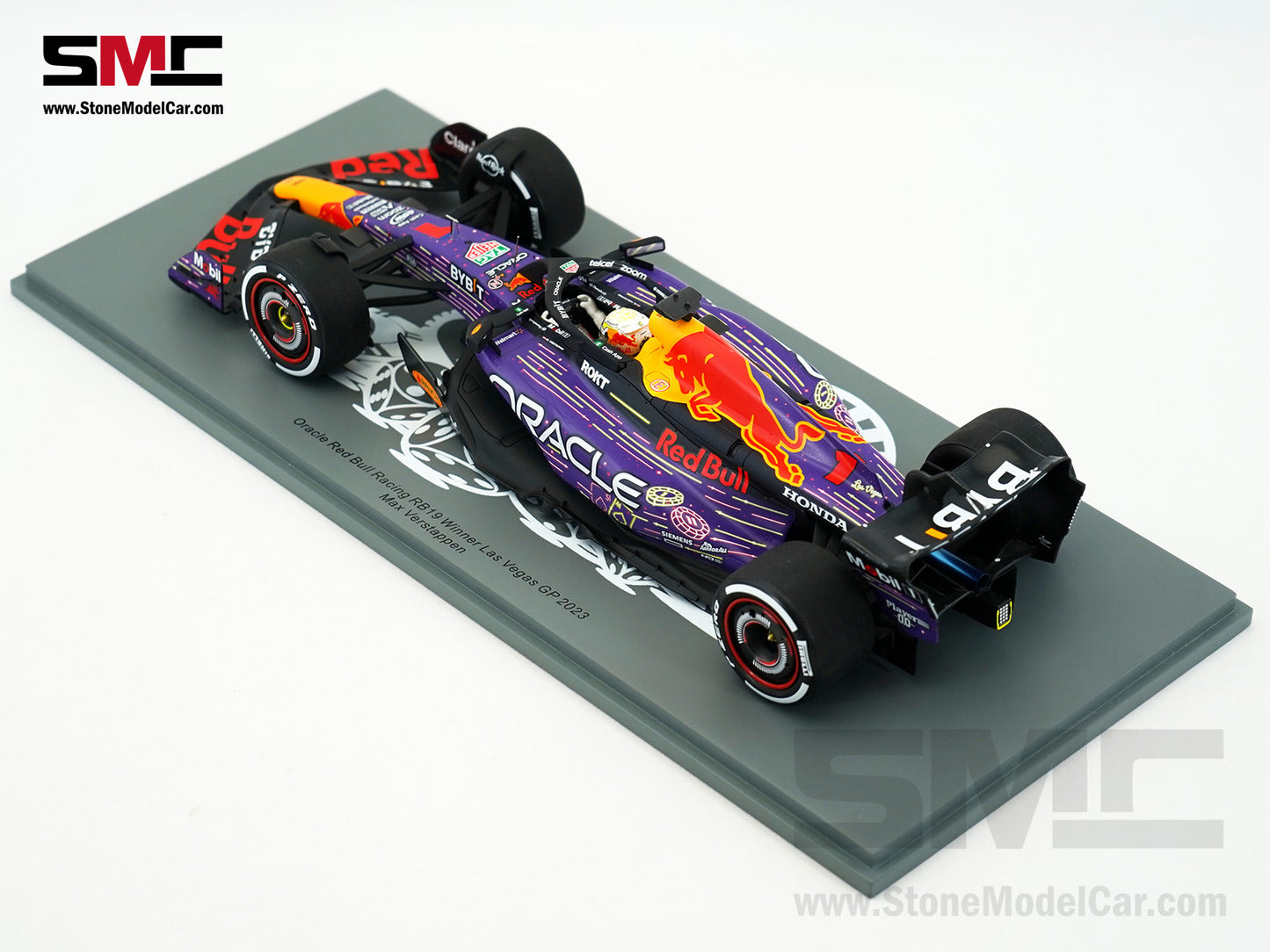 Red Bull F1 RB19 #1 Max Verstappen Winner US Las Vegas GP 2023 World Champion Spark 1:18 18S972