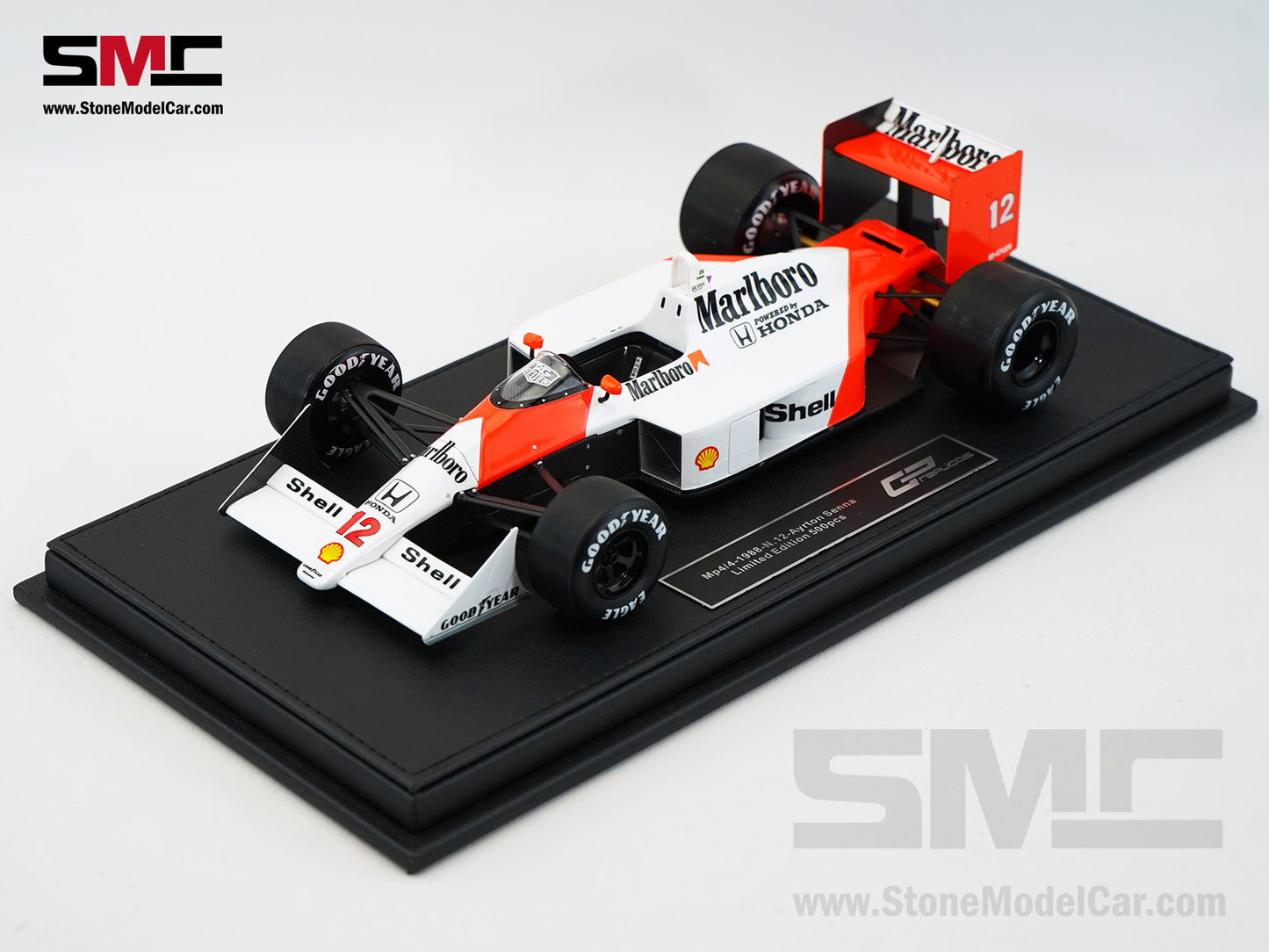 Mclaren MP4/4 #12 Ayrton Senna 1988 F1 World Champion 1:18 GP REPLICAS with Decal