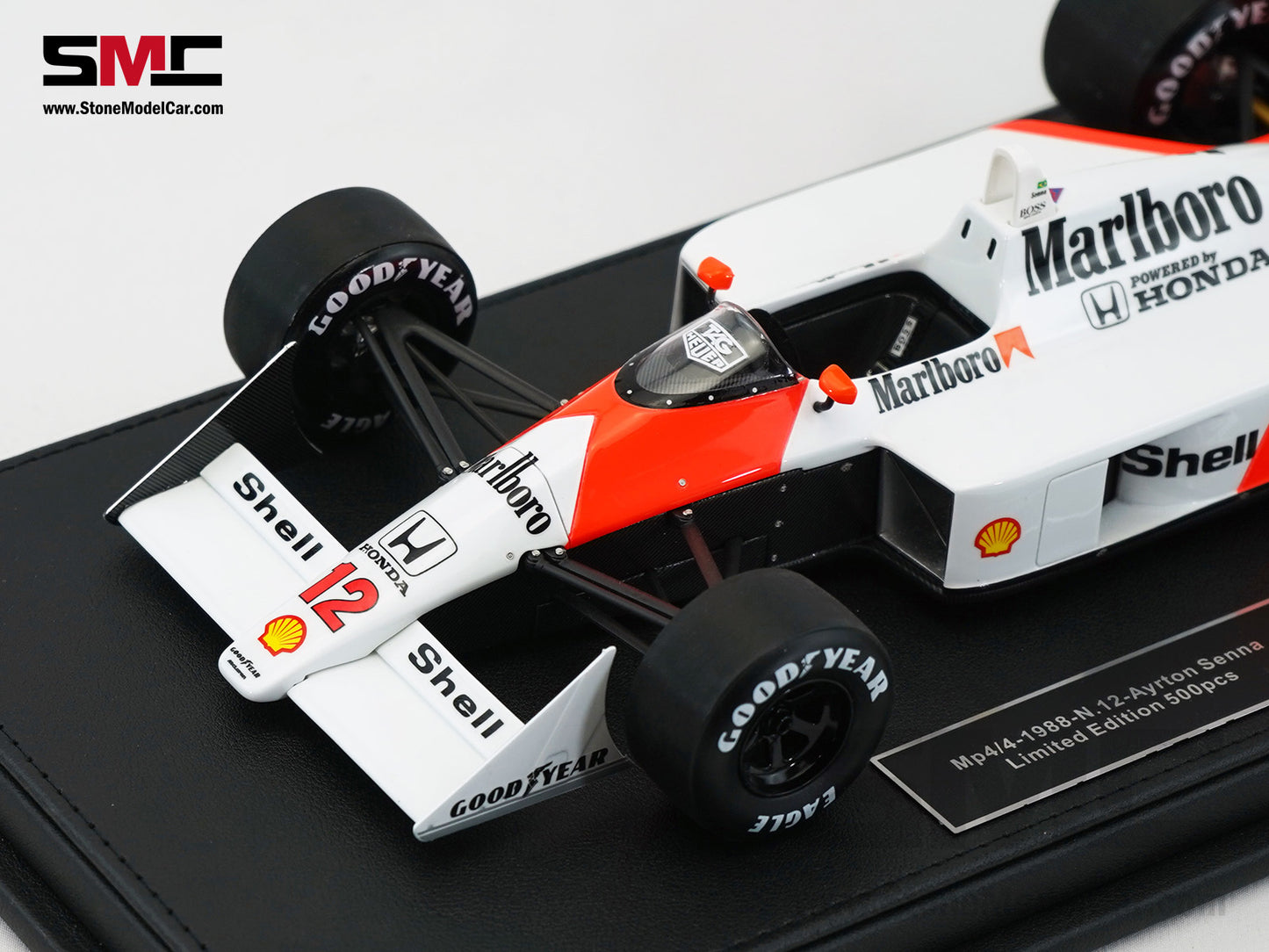 Mclaren MP4/4 #12 Ayrton Senna 1988 F1 World Champion 1:18 GP REPLICAS with Decal