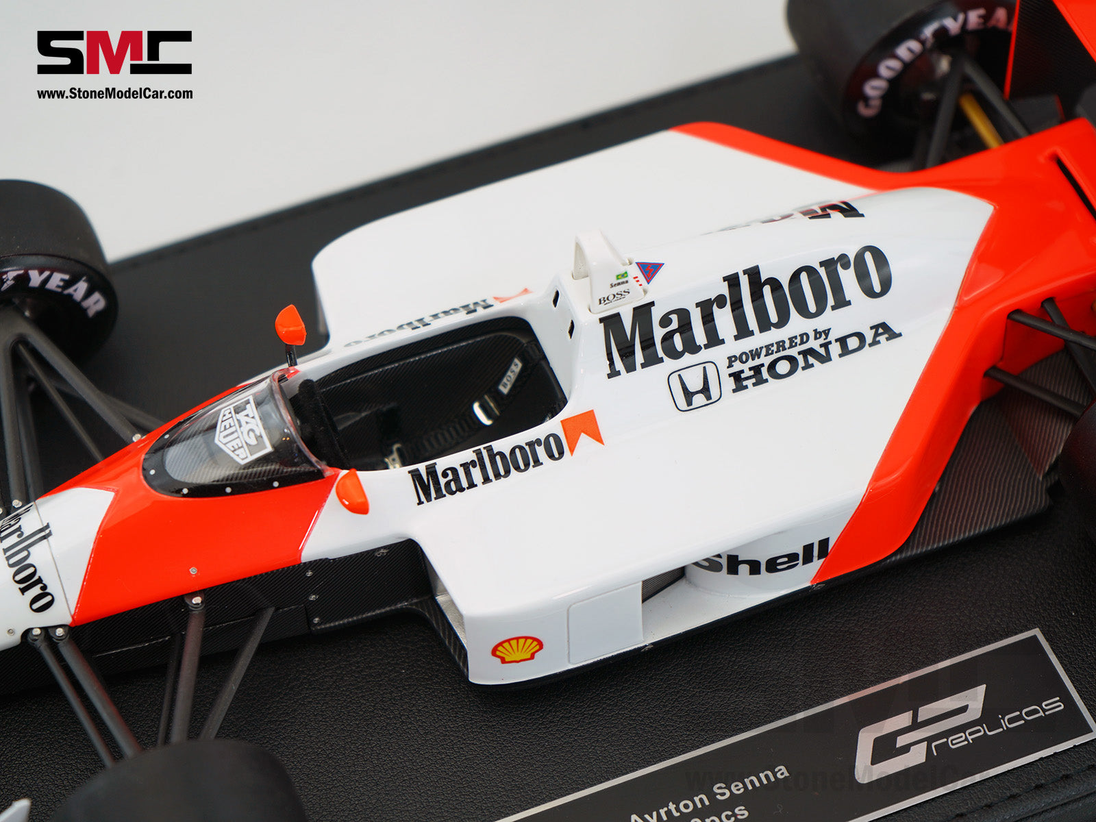 Mclaren MP4/4 #12 Ayrton Senna 1988 F1 World Champion 1:18 GP