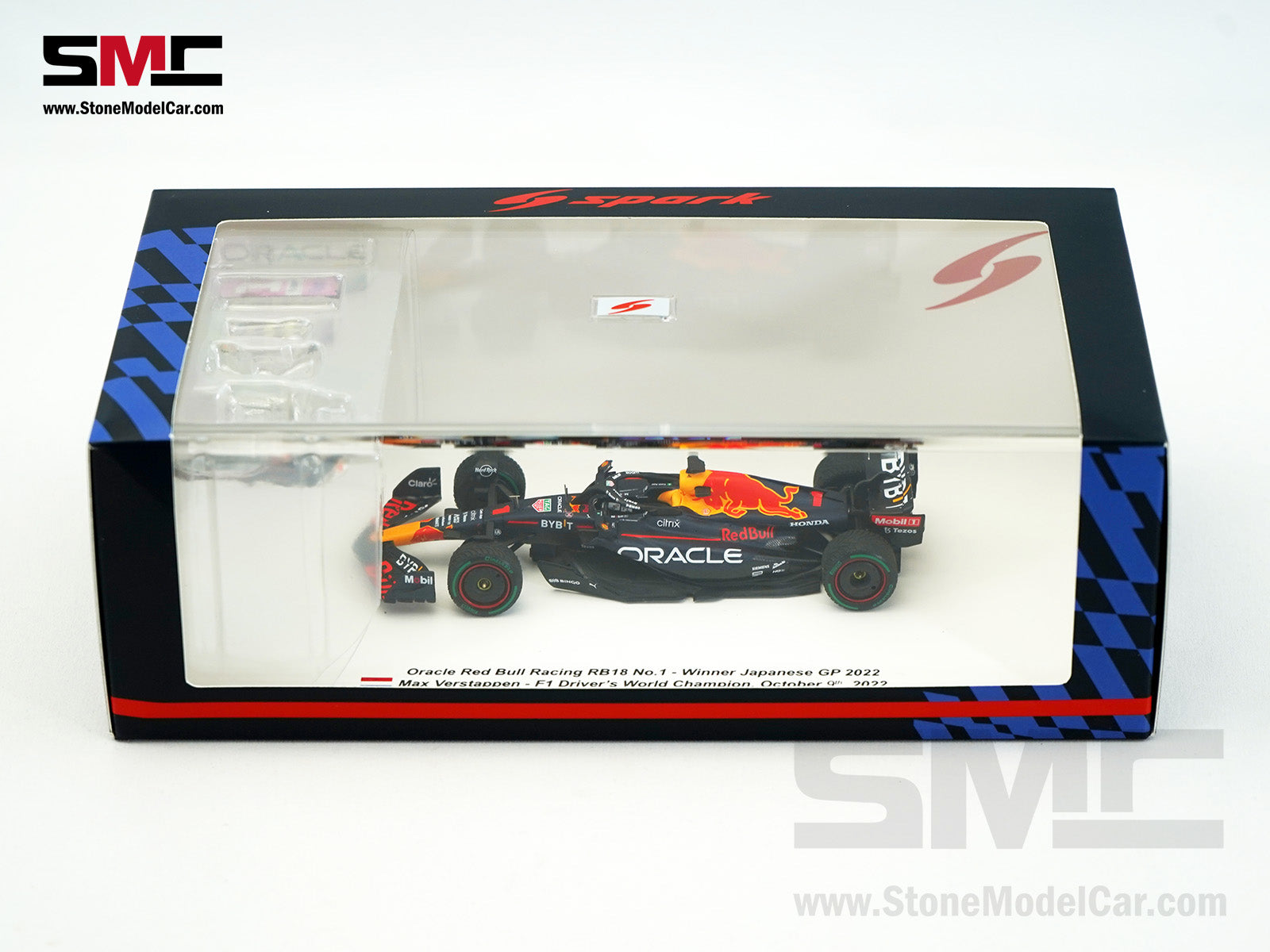 Red Bull F1 RB18 #1 Max Verstappen Japan GP Winner 2022 World