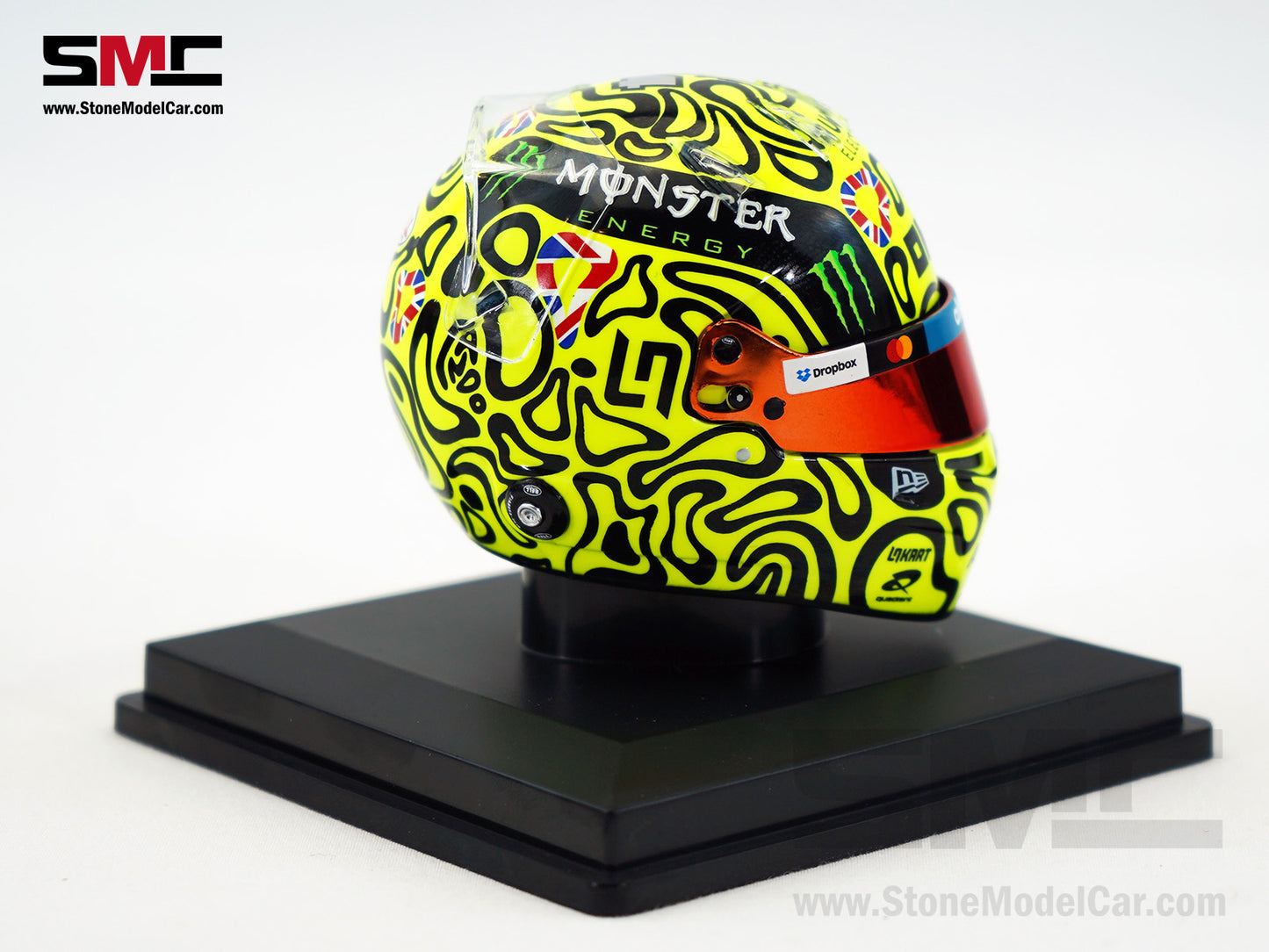 McLaren F1 MCL39 #4 Lando Norris British GP Winner 2025 World Champion Spark 1:5 Helmet
