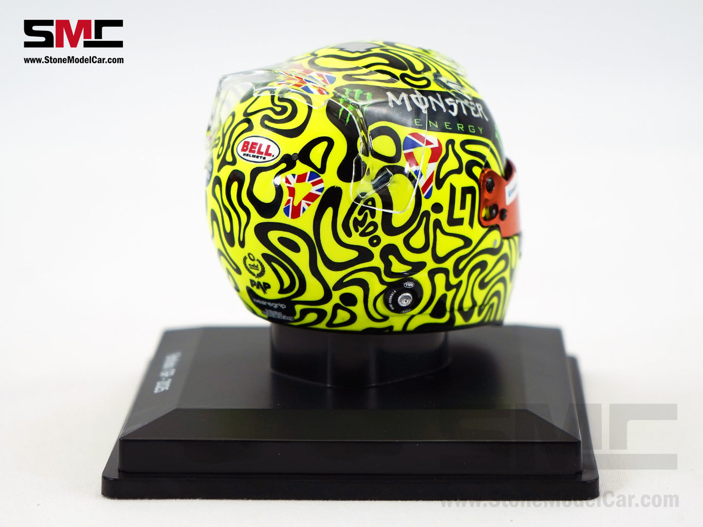 McLaren F1 MCL39 #4 Lando Norris British GP Winner 2025 World Champion Spark 1:5 Helmet