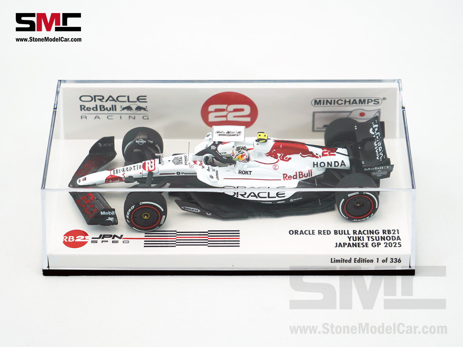 Minichamps Yuki Tsunoda 日本グランプリ 2025 限定品 Red Bull F1 RB21 #22 Yuki Tsunoda Japanese GP 2025 Home Race 1:43