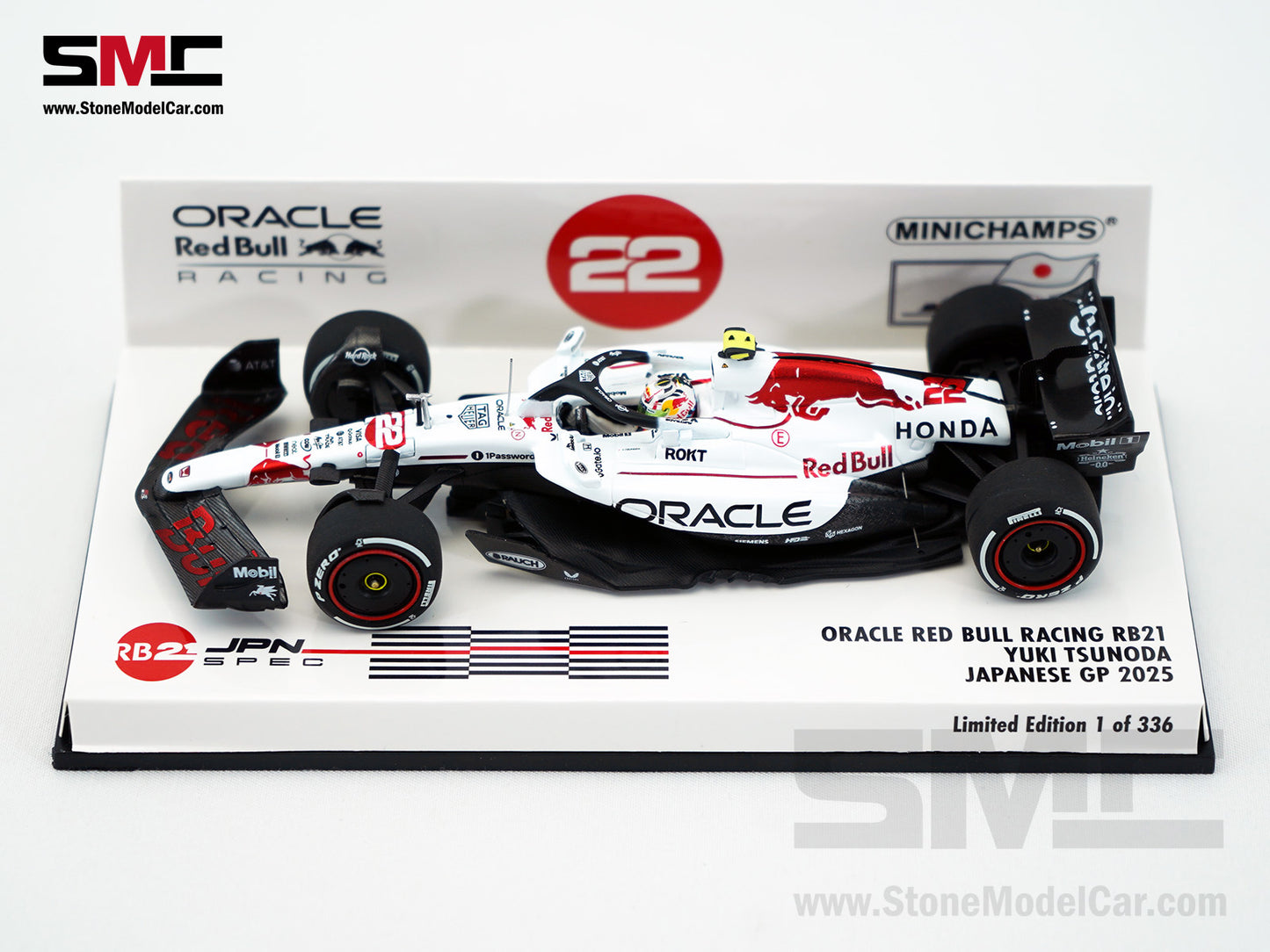 Red Bull F1 RB21 #22 Yuki Tsunoda Japanese GP 2025 Home Race 1:43 MINICHAMPS