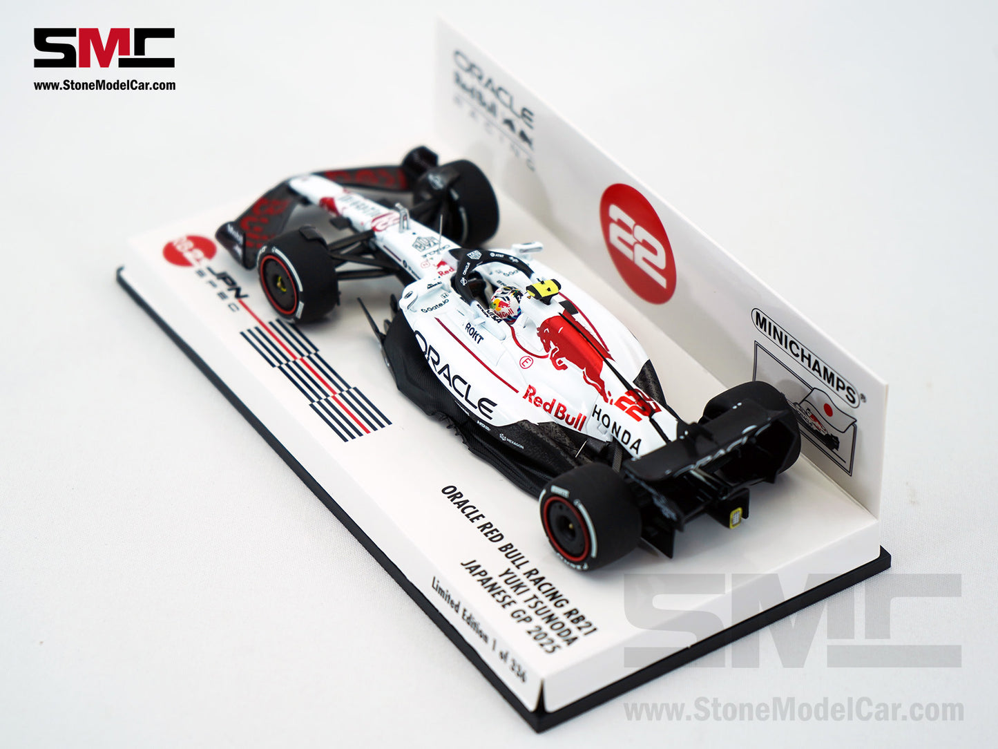 Red Bull F1 RB21 #22 Yuki Tsunoda Japanese GP 2025 Home Race 1:43 MINICHAMPS