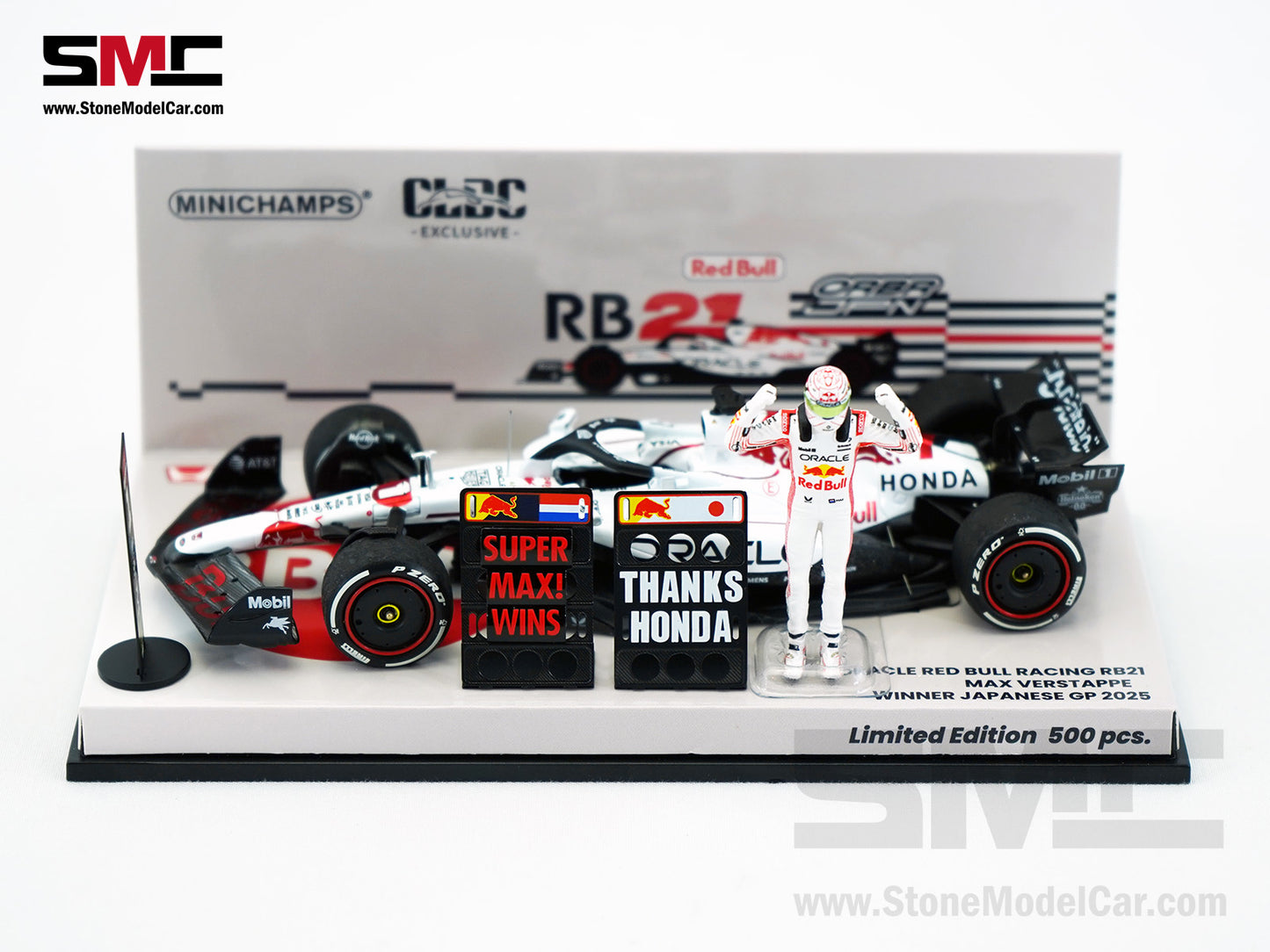 Red Bull F1 RB21 #1 Max Verstappen Japanese GP Winner 2025 1:43 MINICHAMPS