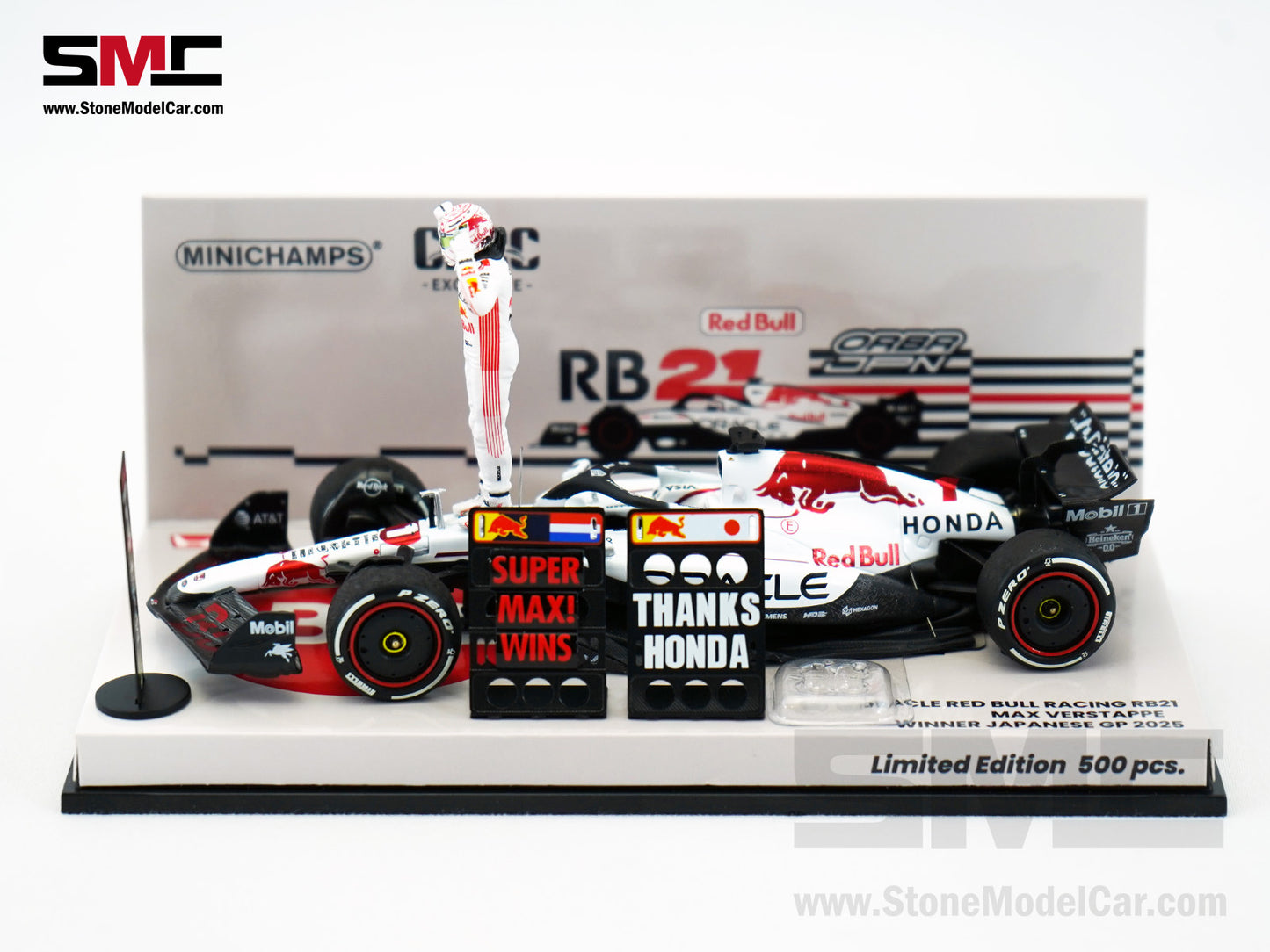 Red Bull F1 RB21 #1 Max Verstappen Japanese GP Winner 2025 1:43 MINICHAMPS