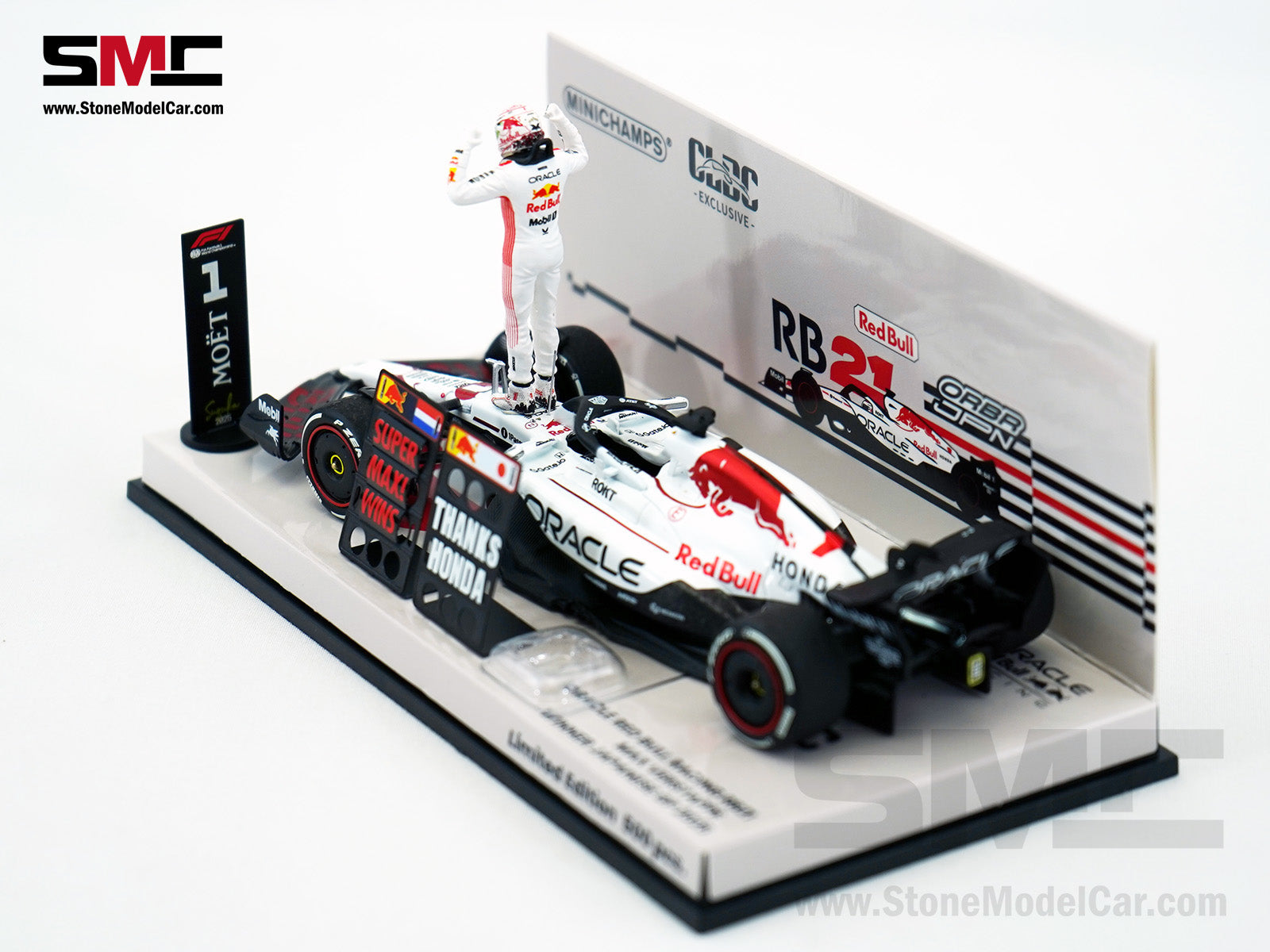 Red Bull F1 RB21 #1 Max Verstappen Japanese GP Winner 2025 1:43