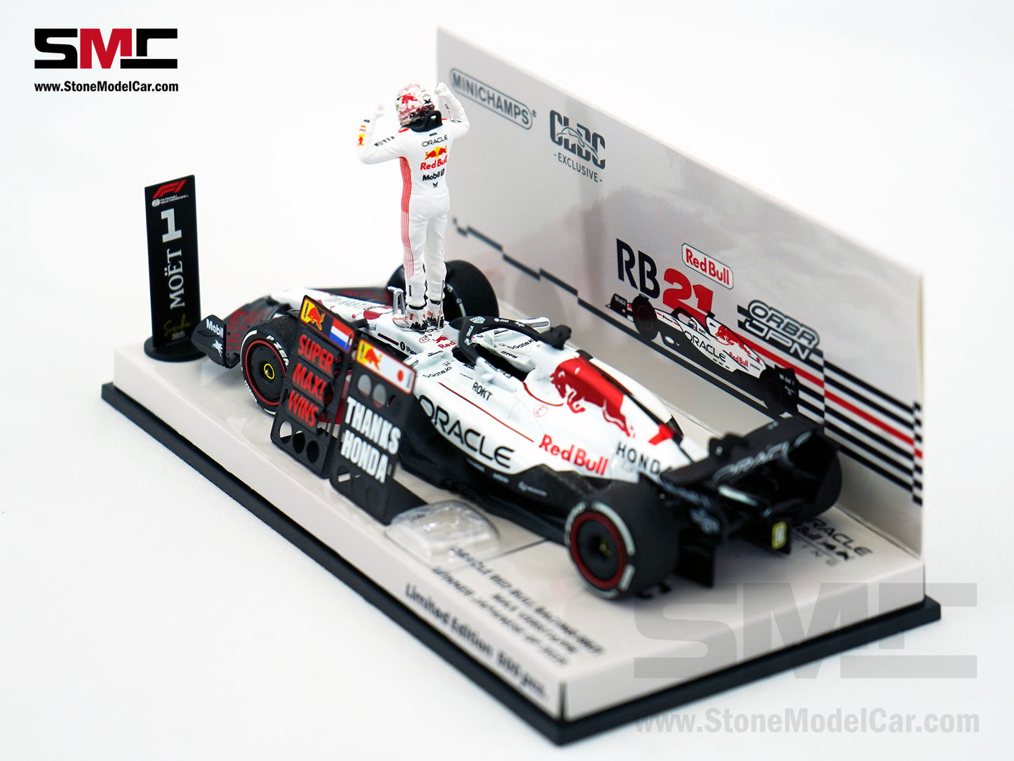 Red Bull F1 RB21 #1 Max Verstappen Japanese GP Winner 2025 1:43 MINICHAMPS