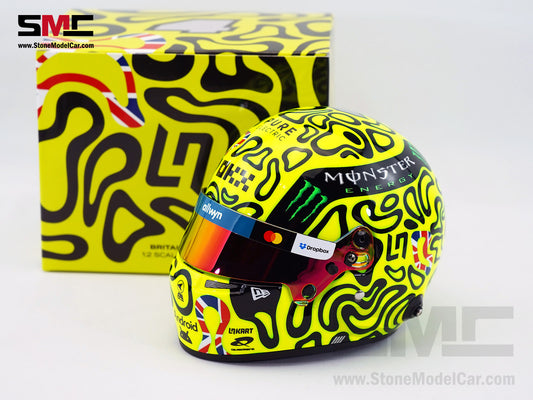 McLaren F1 MCL39 #4 Lando Norris British GP Winner 2025 World Champion BELL 1:2 Helmet