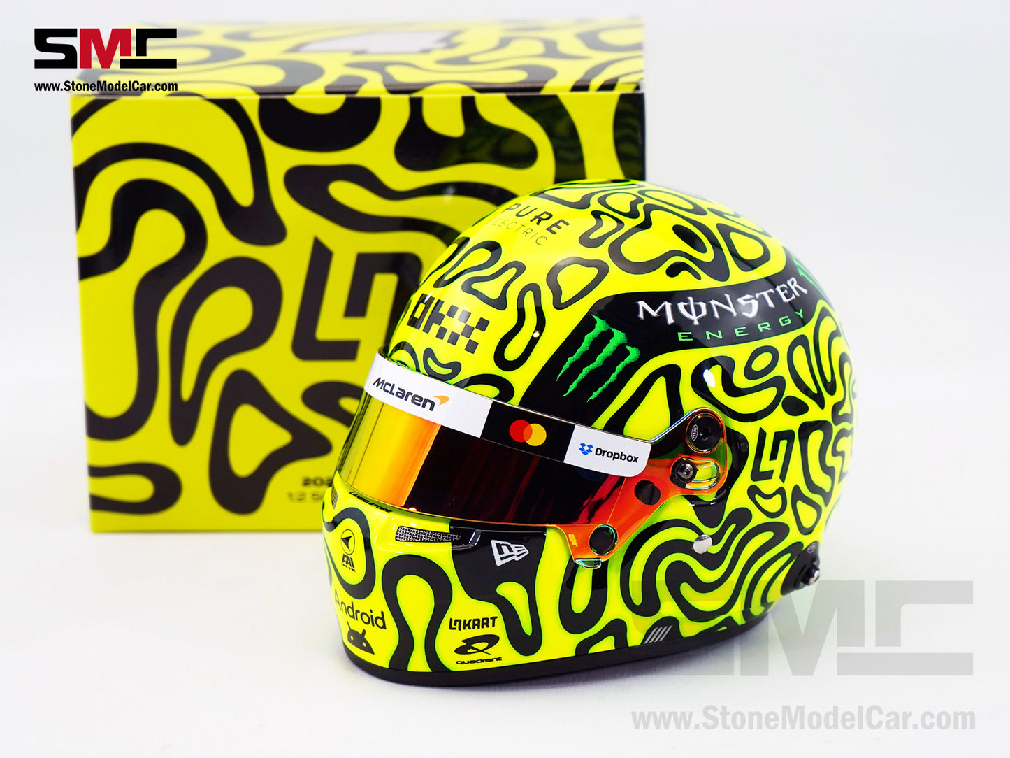 McLaren F1 MCL39 #4 Lando Norris Australia GP Winner 2025 World Champion BELL 1:2 Helmet