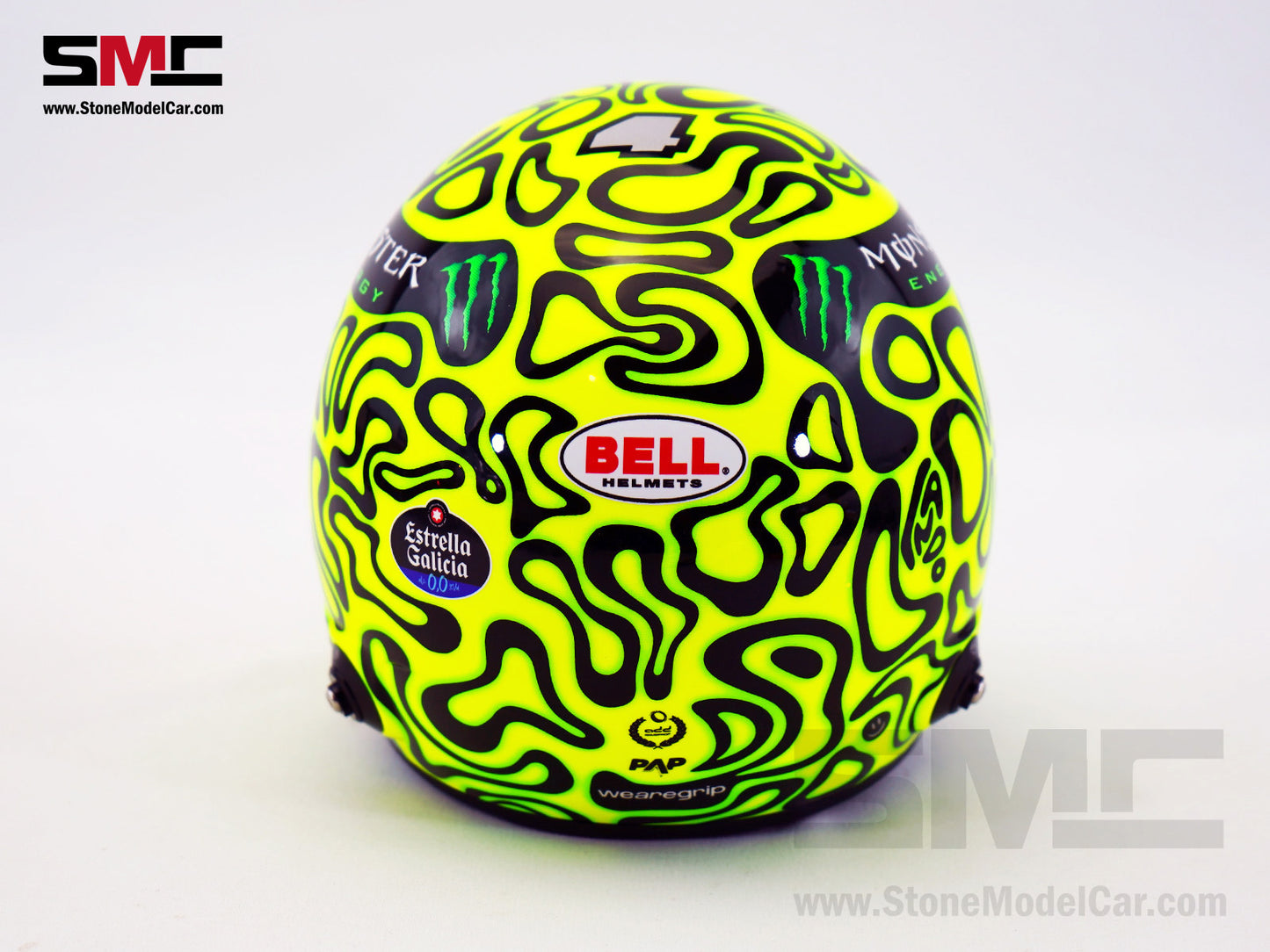 McLaren F1 MCL39 #4 Lando Norris Australia GP Winner 2025 World Champion BELL 1:2 Helmet