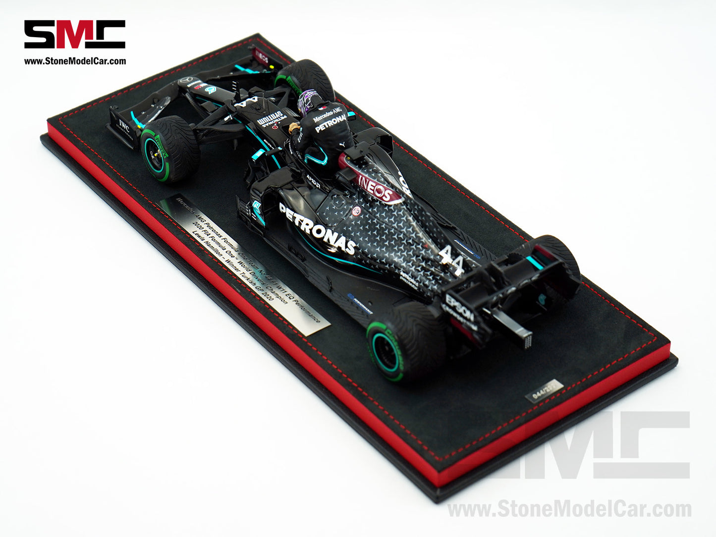 2020 7x World Champion Mercedes F1 W11 #44 Lewis Hamilton Turkey GP 1:18 Spark Special Figure Edition