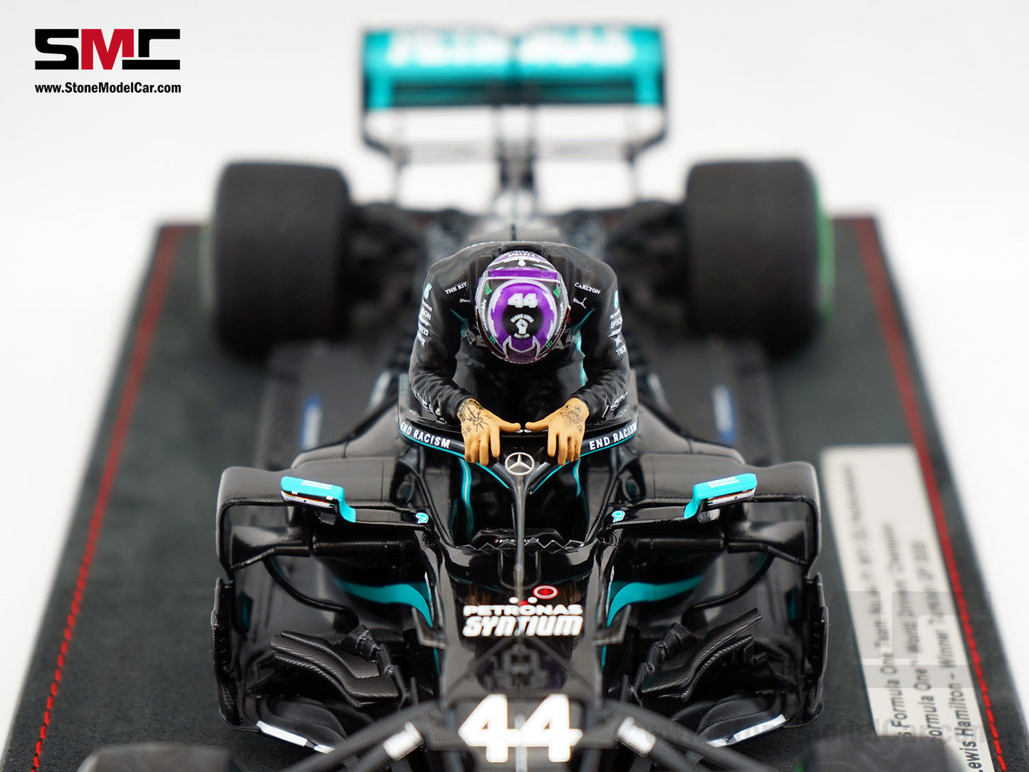 2020 7x World Champion Mercedes F1 W11 #44 Lewis Hamilton Turkey GP 1:18 Spark Special Figure Edition