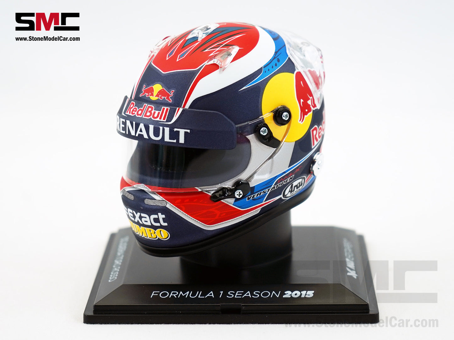 Toro Rosso STR10 #33 Max Verstappen Season 2015 Malaysia GP F1 Youngest Point Arai 1:4 Helmet