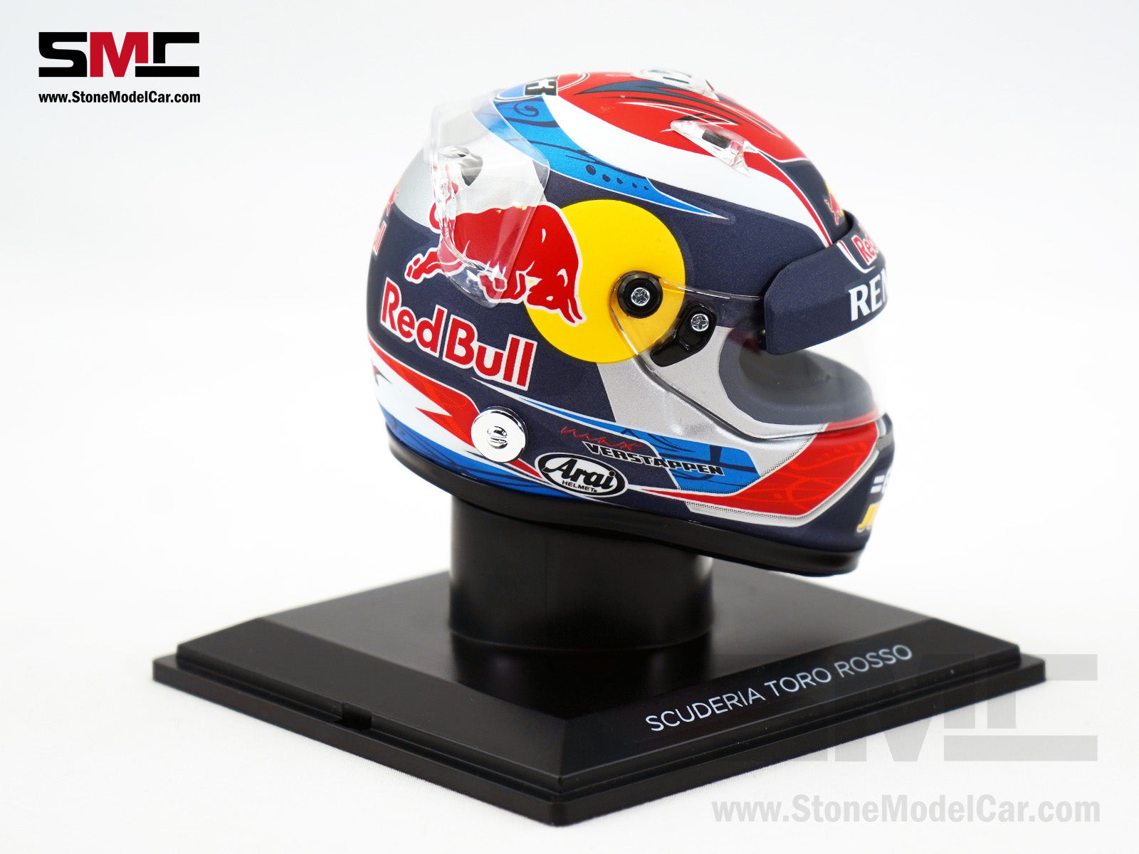 Toro Rosso STR10 #33 Max Verstappen Season 2015 Malaysia GP F1 Youngest Point Arai 1:4 Helmet
