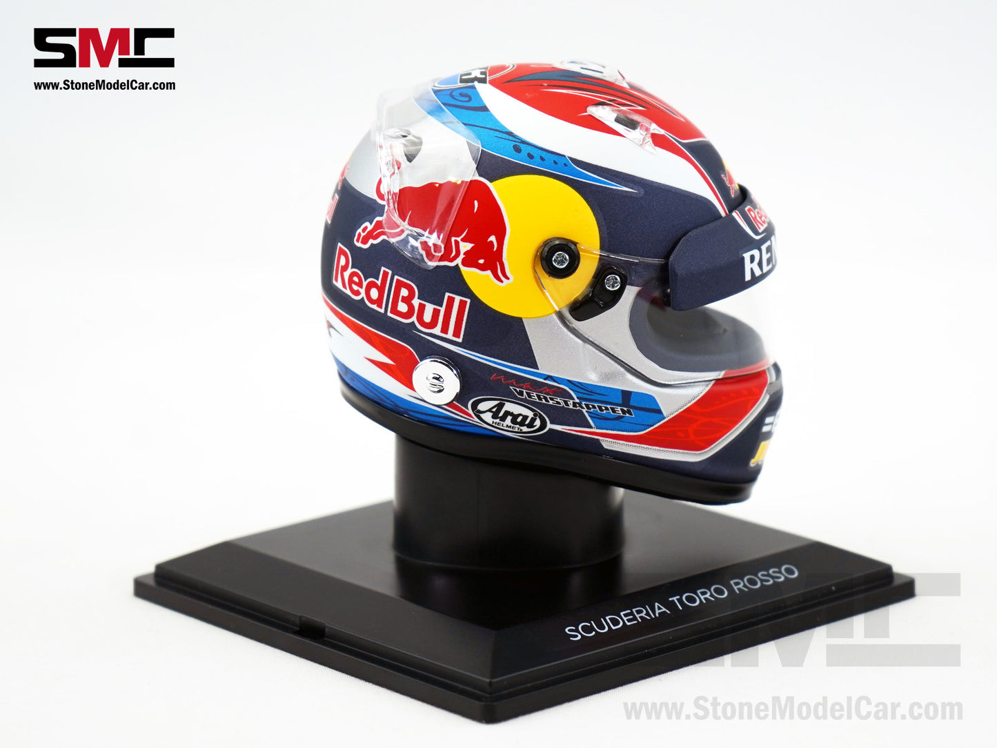 Toro Rosso STR10 #33 Max Verstappen Season 2015 Malaysia GP F1 Youngest Point Arai 1:4 Helmet