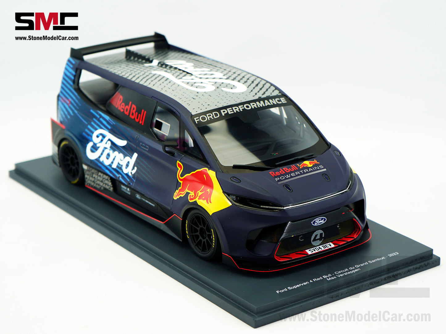 Red Bull Ford Supervan 4 Max Verstappen Circuit du Grand Sambuc 2023 18S728