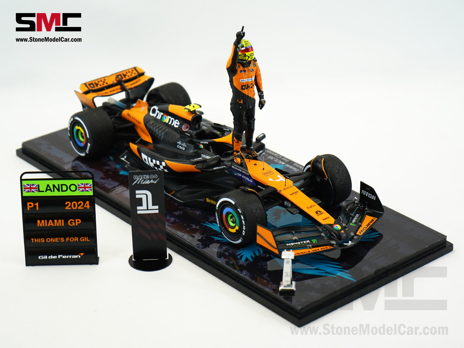 スパーク 1/18 MCL38 マイアミGP 2024 ノリス 1/18 スパーク ノリス MCL38 マイアミGP 2024