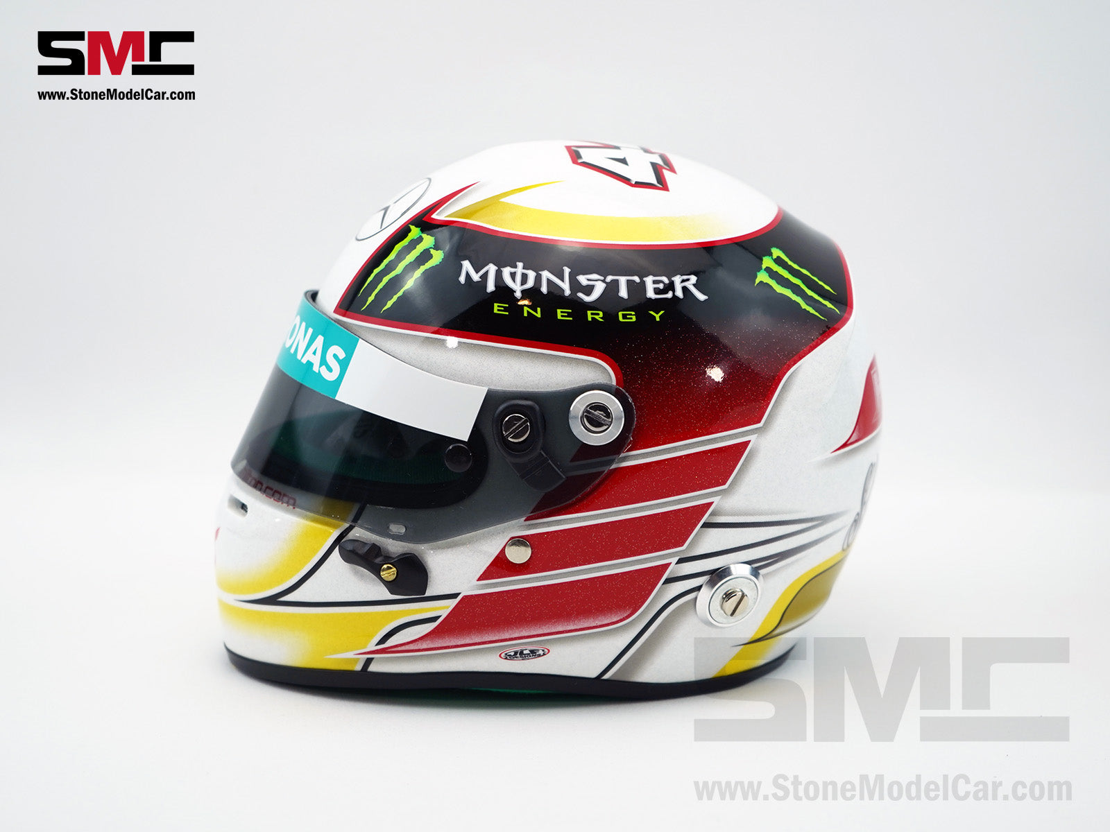 arai helmet collection 2014 Mercedes AMG F1 W05 #44 Lewis Hamilton 2014 2x World Champion 1:2 Arai – Stone Model