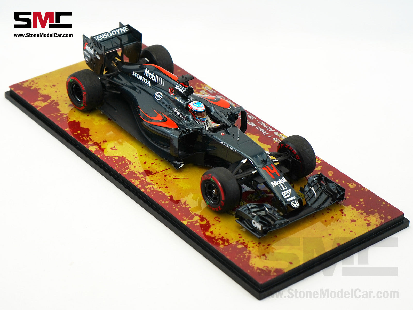 McLaren F1 MP4-31 #14 Fernando Alonso Monaco GP 2016 5th Place 1