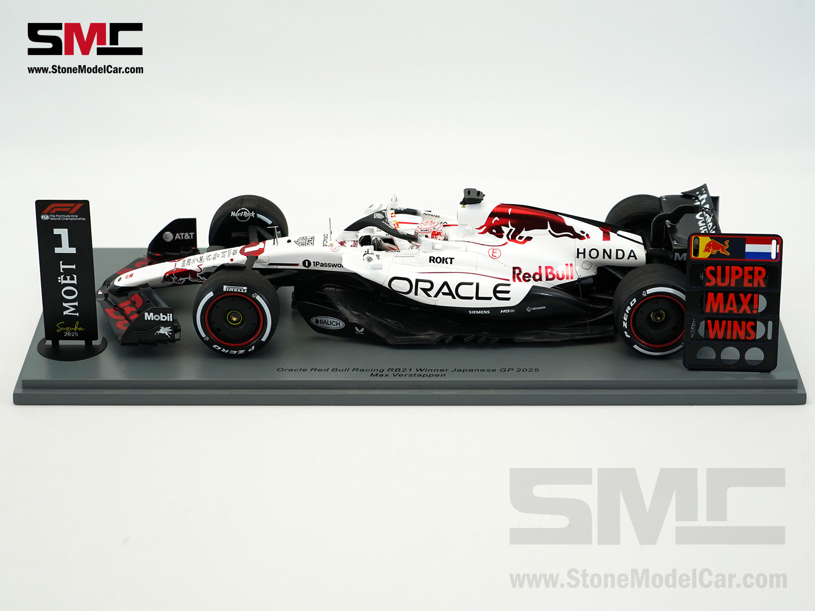 Pre-Order] Red Bull F1 RB21 #1 Max Verstappen Japanese GP Winner