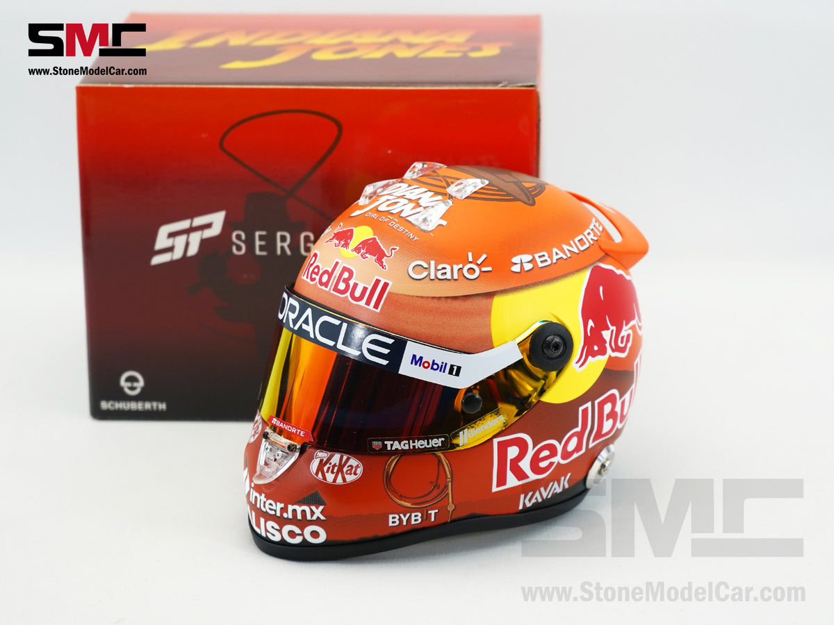 Red Bull F1 RB19 #11 Sergio Perez Canada GP 2023 Disney Theme 1:2 Miniature Helmet Schuberth
