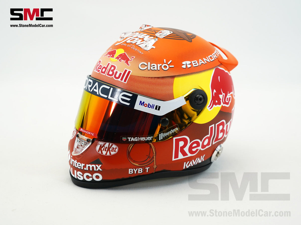 Red Bull F1 RB19 #11 Sergio Perez Canada GP 2023 Disney Theme 1:2 Miniature Helmet Schuberth