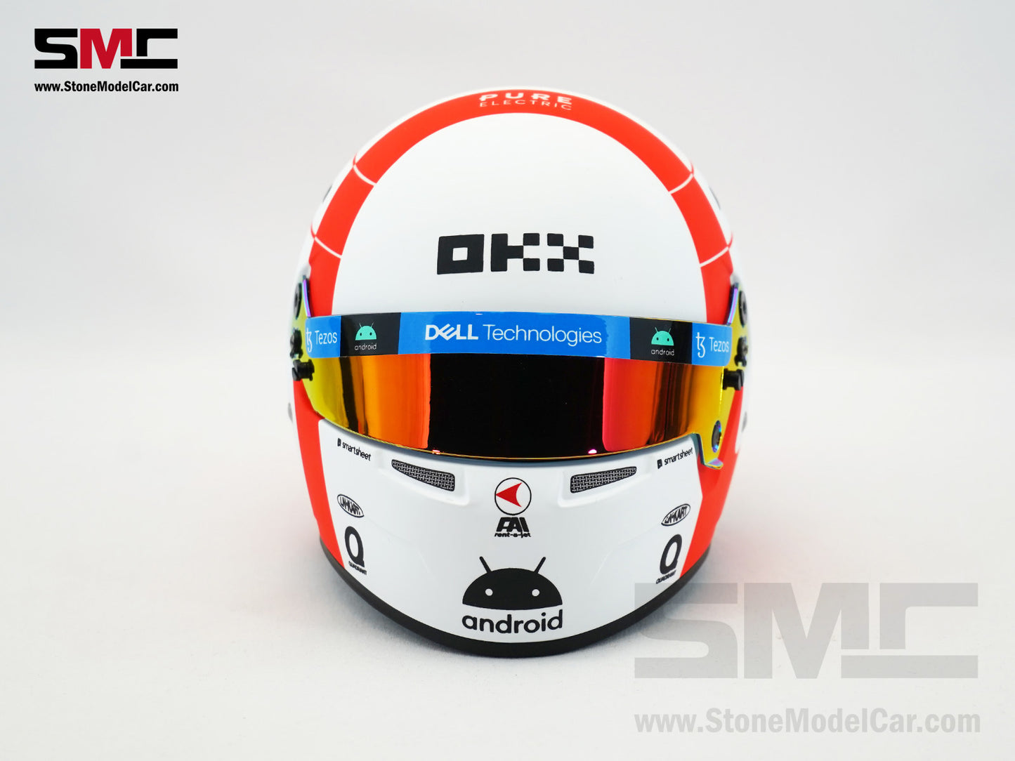 McLaren F1 MCL60 #4 Lando Norris 9th Monaco GP 2023 Special Livery BELL 1:2 Miniature Helmet
