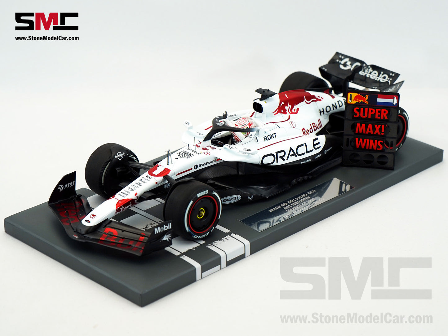 Red Bull F1 RB21 #1 Max Verstappen Japanese GP Winner 2025 1:18 MINICHAMPS MV Edition