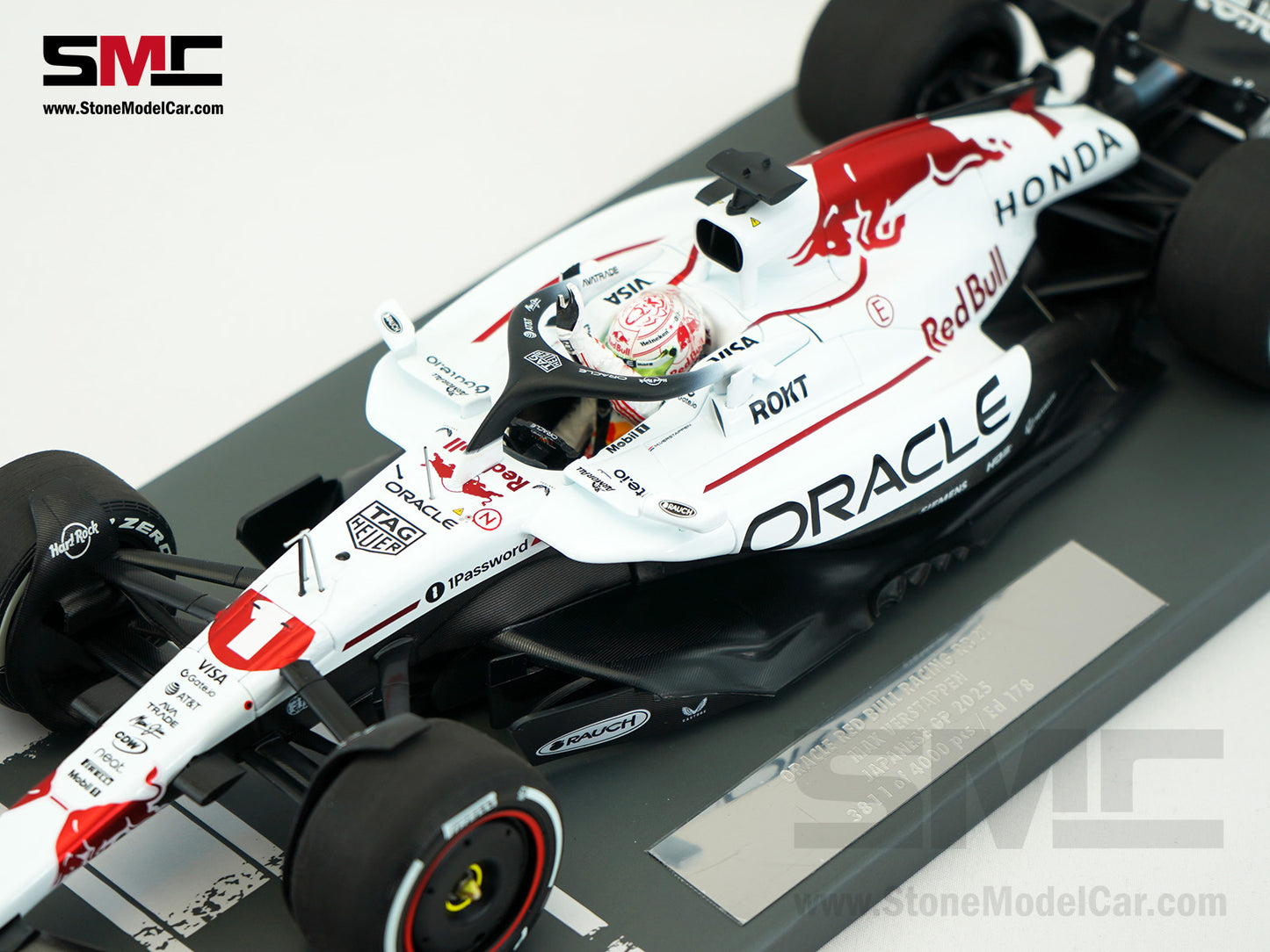Red Bull F1 RB21 #1 Max Verstappen Japanese GP Winner 2025 1:18 MINICHAMPS MV Edition