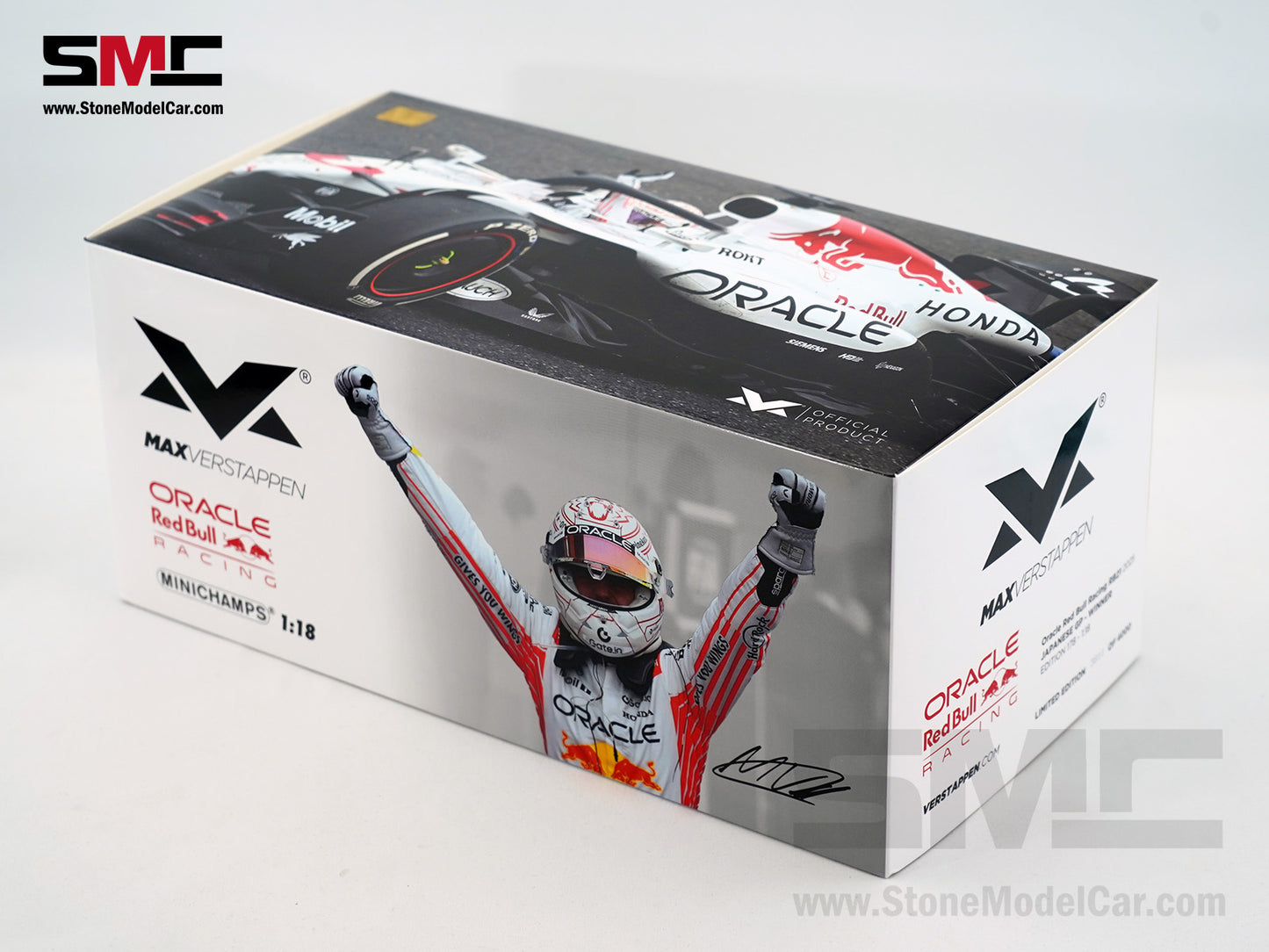Red Bull F1 RB21 #1 Max Verstappen Japanese GP Winner 2025 1:18 MINICHAMPS MV Edition