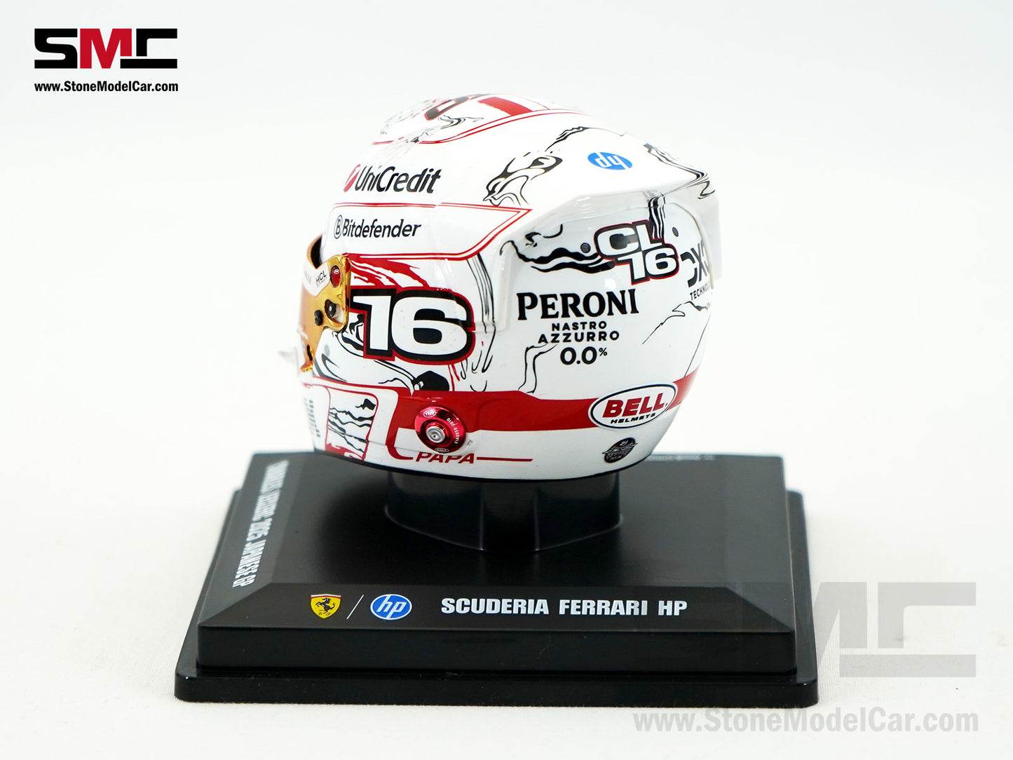 Ferrari HP F1 SF-25 #16 Charles Leclerc Japanese GP 2025 Looksmart 1:5 BELL Helmet