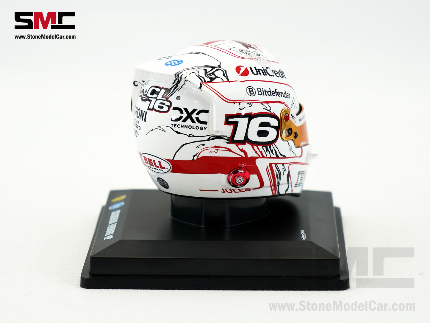 Ferrari HP F1 SF-25 #16 Charles Leclerc Japanese GP 2025 Looksmart 1:5 BELL Helmet