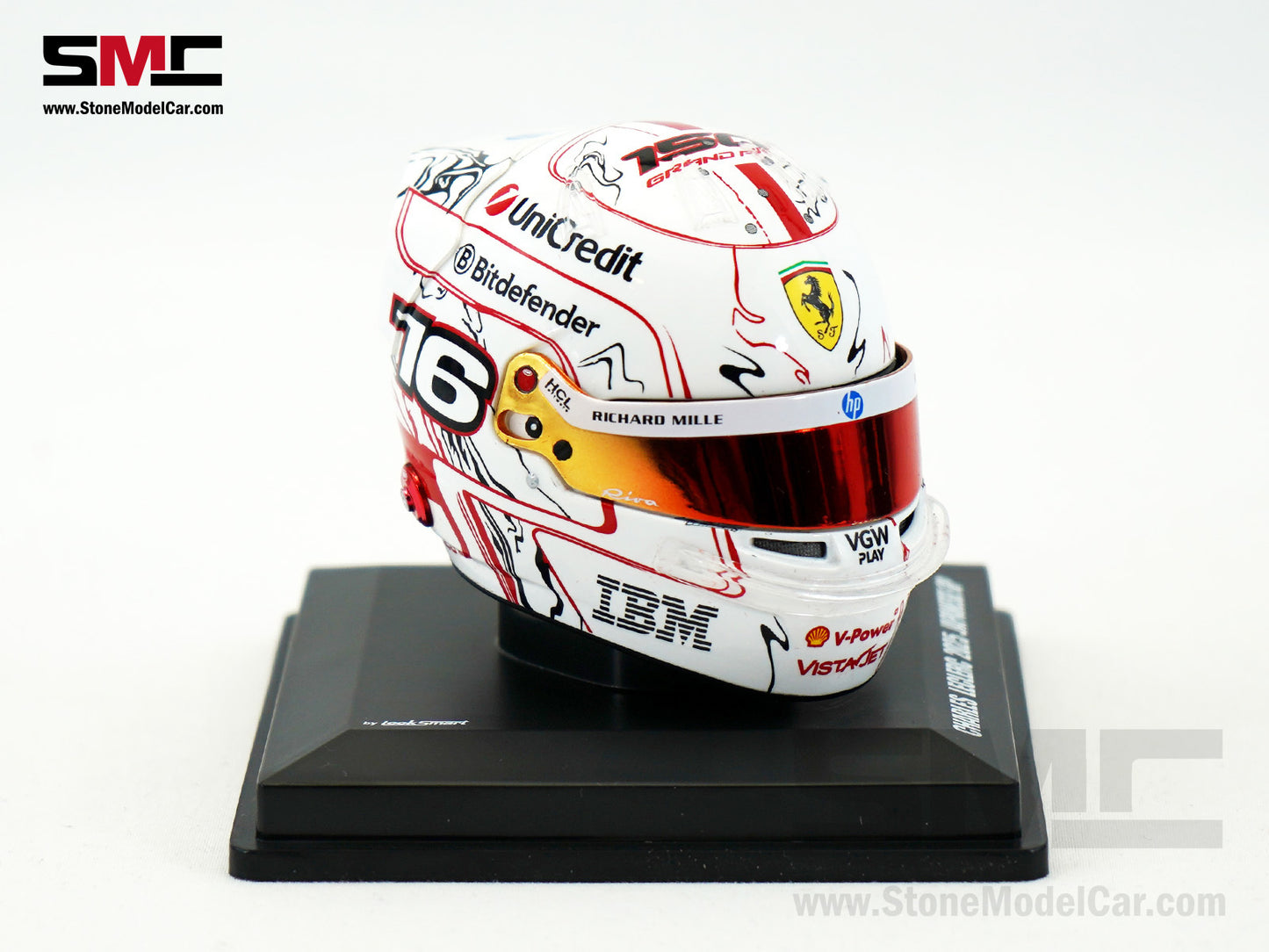 Ferrari HP F1 SF-25 #16 Charles Leclerc Japanese GP 2025 Looksmart 1:5 BELL Helmet