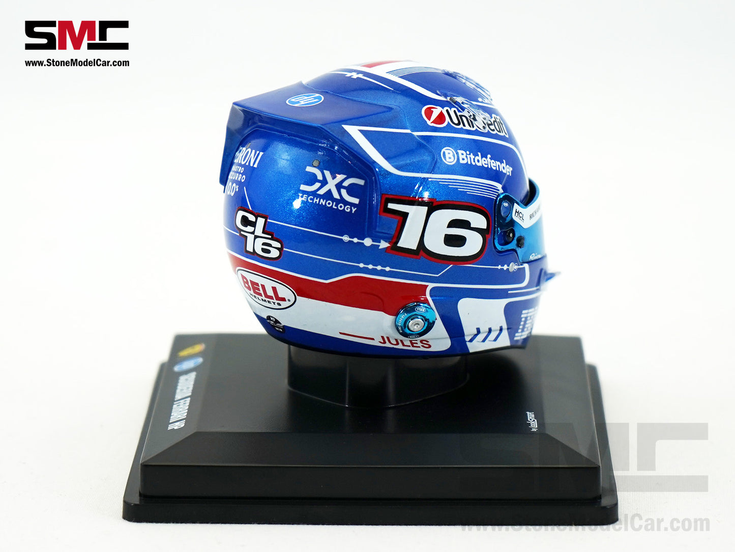 Ferrari HP F1 SF-25 #16 Charles Leclerc Miami GP 2025 Looksmart 1:5 BELL Helmet