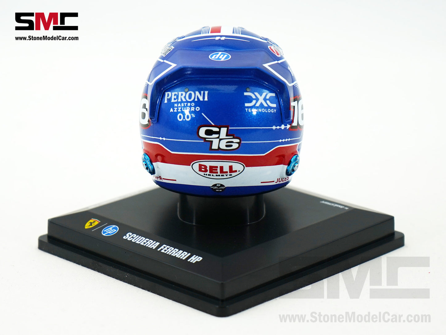 Ferrari HP F1 SF-25 #16 Charles Leclerc Miami GP 2025 Looksmart 1:5 BELL Helmet