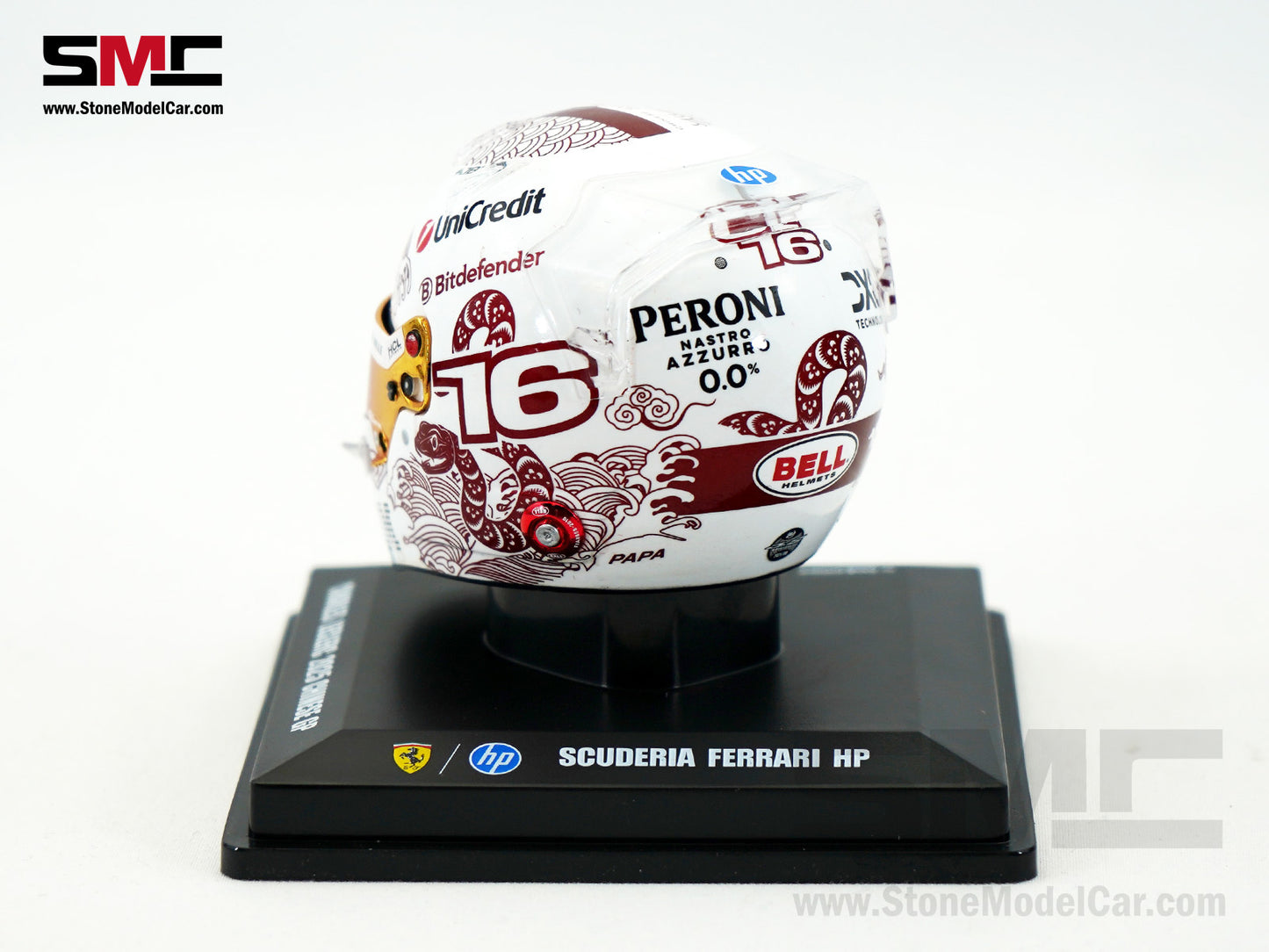 Ferrari HP F1 SF-25 #16 Charles Leclerc Chinese GP 2025 Looksmart 1:5 BELL Helmet
