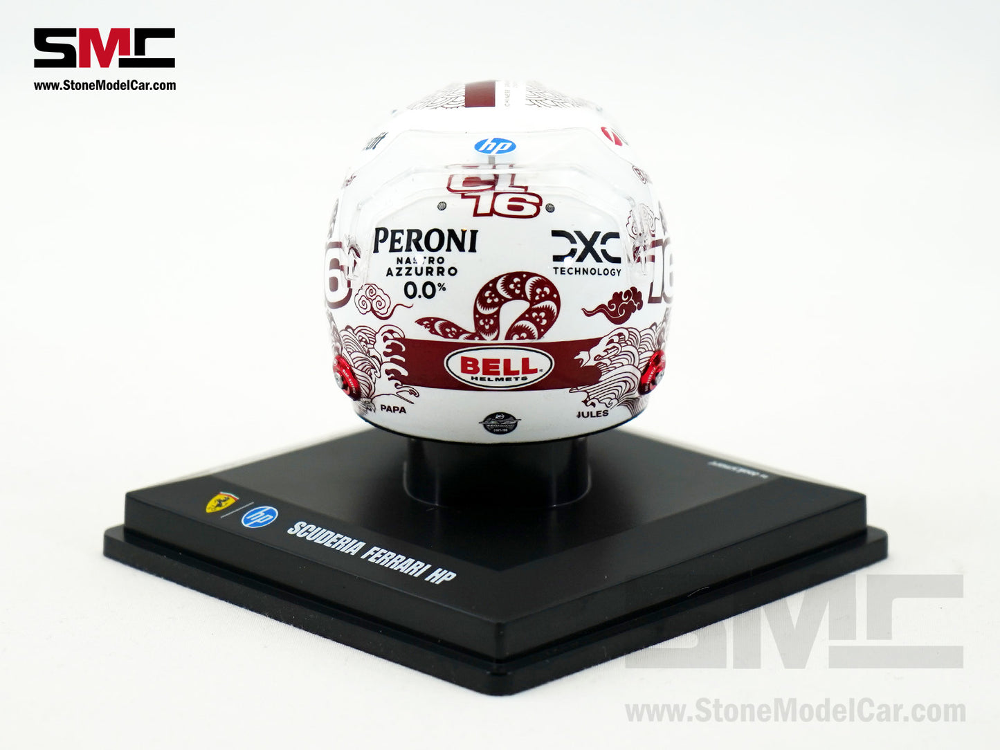 Ferrari HP F1 SF-25 #16 Charles Leclerc Chinese GP 2025 Looksmart 1:5 BELL Helmet