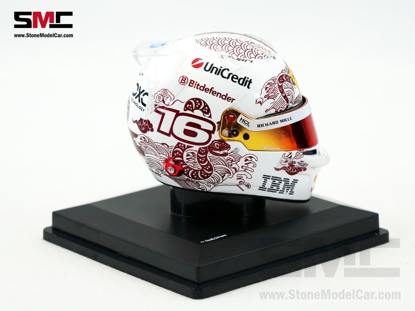 Ferrari HP F1 SF-25 #16 Charles Leclerc Chinese GP 2025 Looksmart 1:5 BELL Helmet