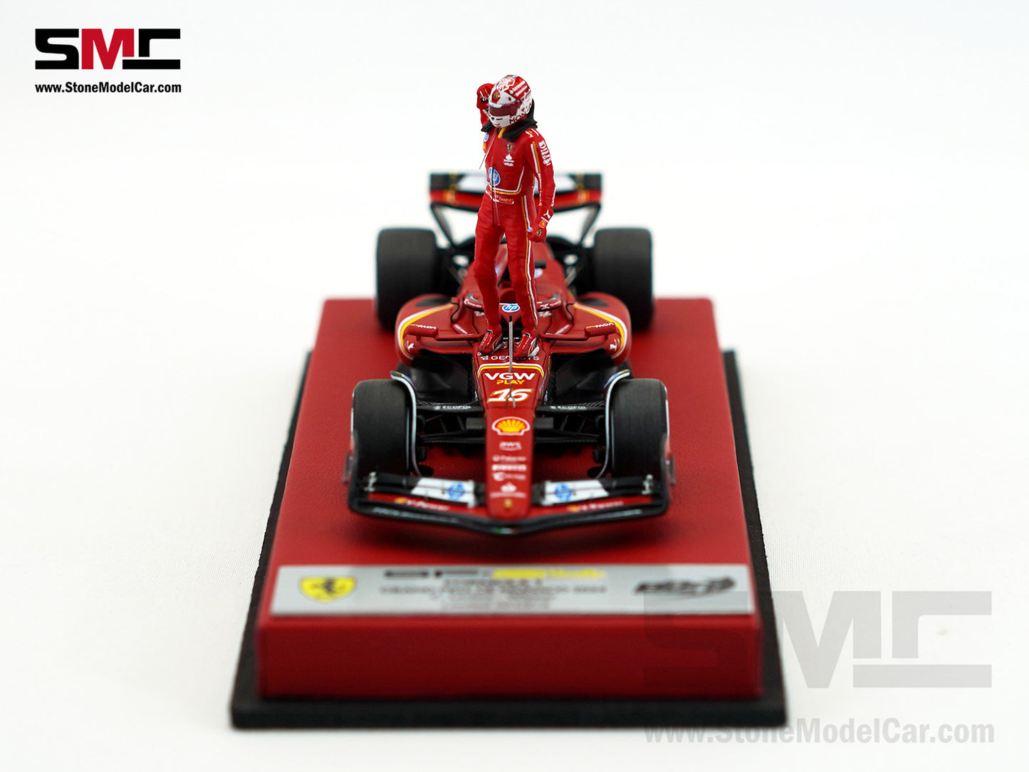 Ferrari F1 SF-24 #16 Charles Leclerc Winner Monaco GP 2024 BBR 1:43 Special Edition